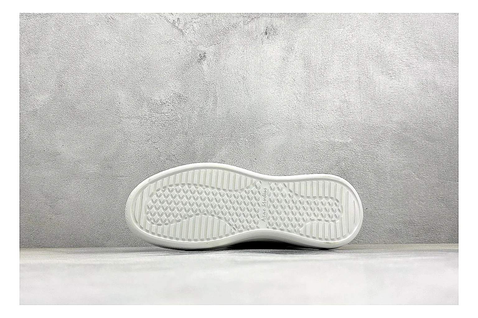 Acne Studios Velcro White Mid-Top QC reference image showing white leather panels, broad hook-and-loop straps, padded mid-top collar, and a clean rubber sole thumbnail 3