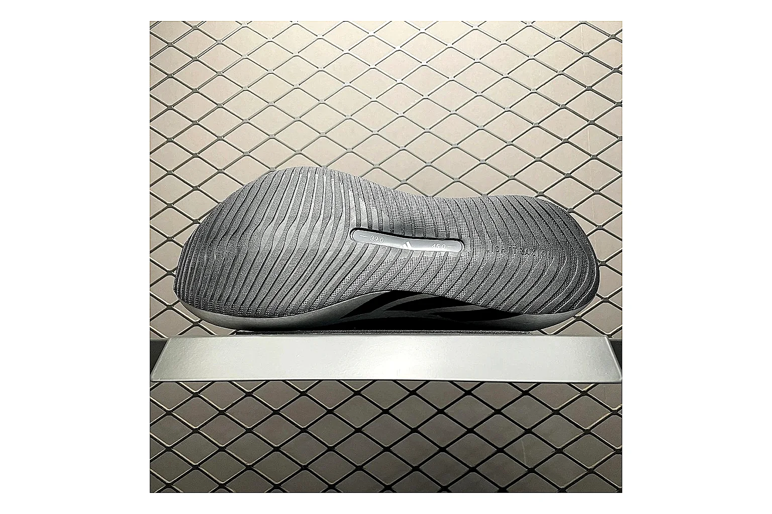 Adidas Adistar Cushion Grey Black QC photo showing black grey adistar cushion runner with mixed upper and runner shape thumbnail 3