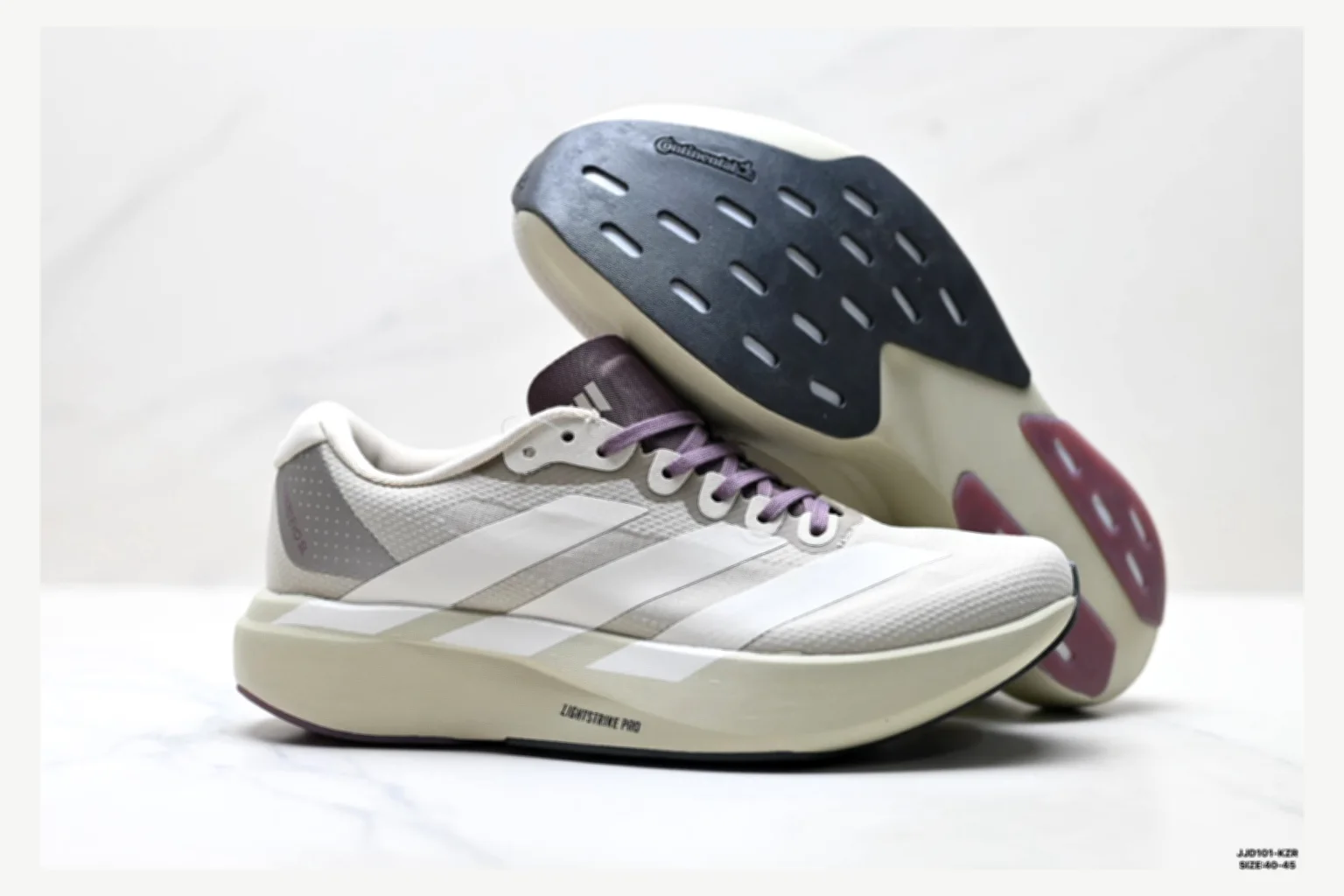 Adidas Adizero Evo White Blue Runner QC photo reference SKU 1182167440 thumbnail 3