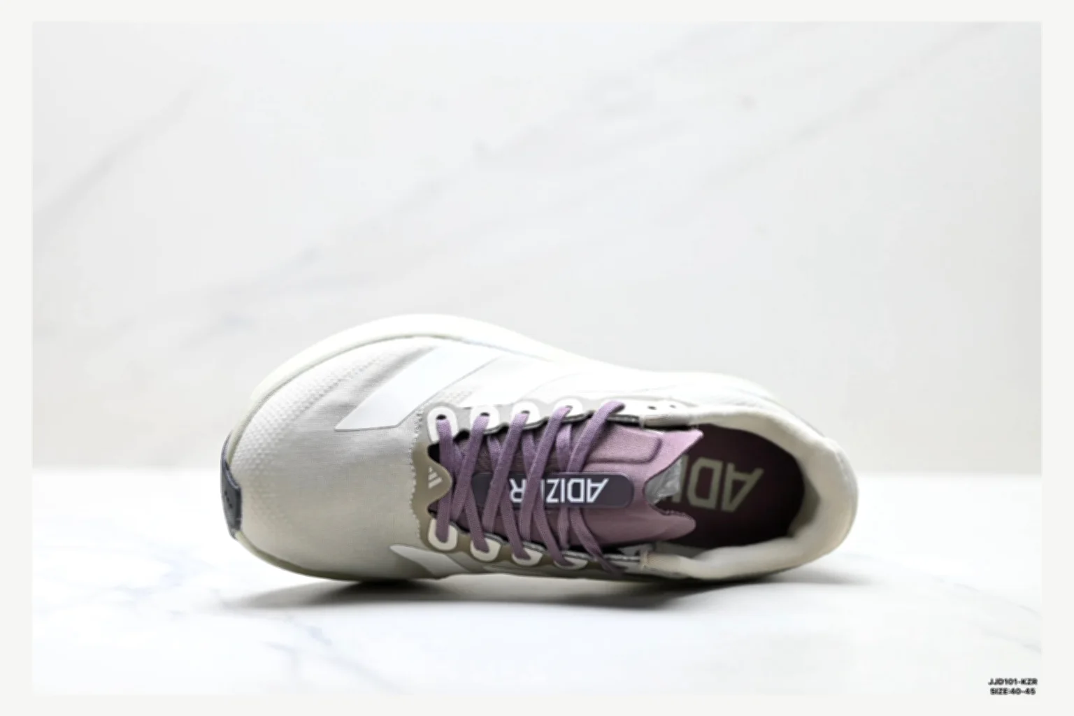 Adidas Adizero Evo White Blue Runner QC photo reference SKU 1182167440 thumbnail 5