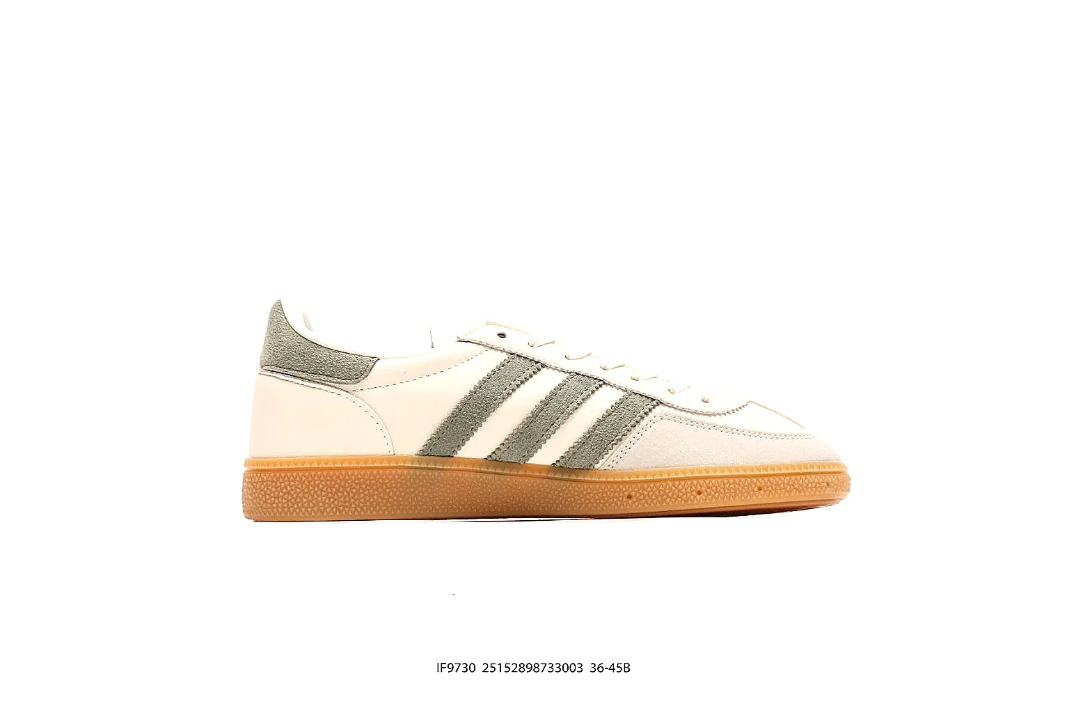 Kako QC Lab inspection photos for Adidas Beige Gold Terrace Sneaker thumbnail 5