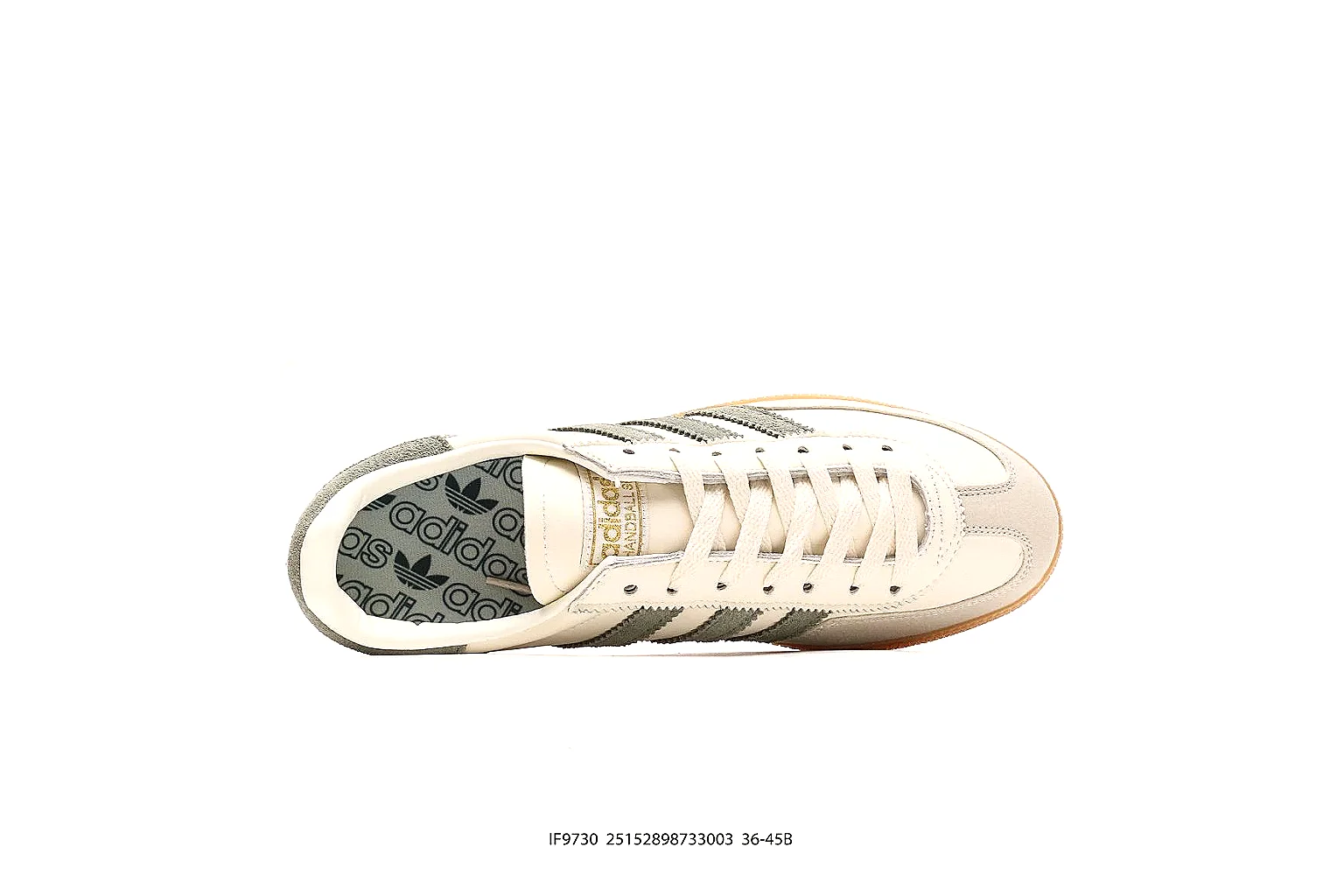 Kako QC Lab inspection photos for Adidas Beige Gold Terrace Sneaker thumbnail 6