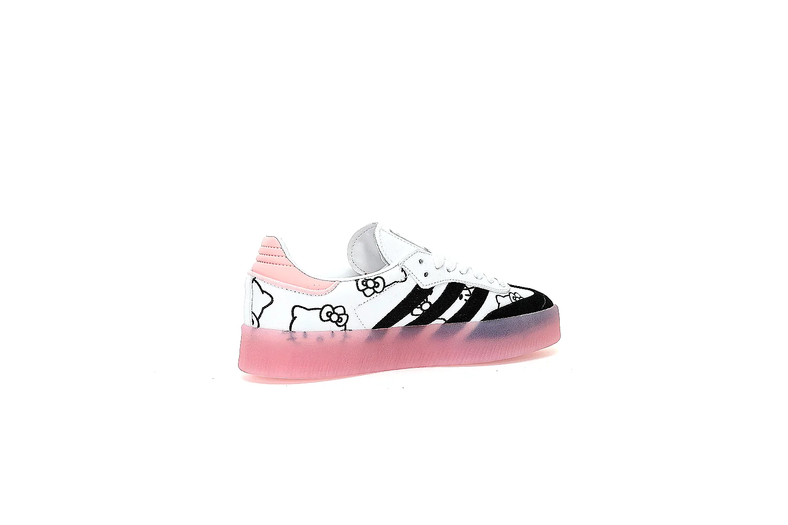 Kako QC Lab inspection photos for Adidas Black White Pink Samba Style Sneaker thumbnail 6