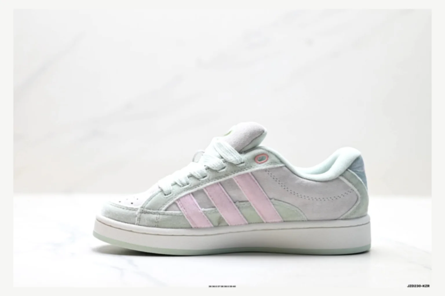 Adidas Campus Mint Pink Low Top QC photo reference SKU 1182167517 thumbnail 6