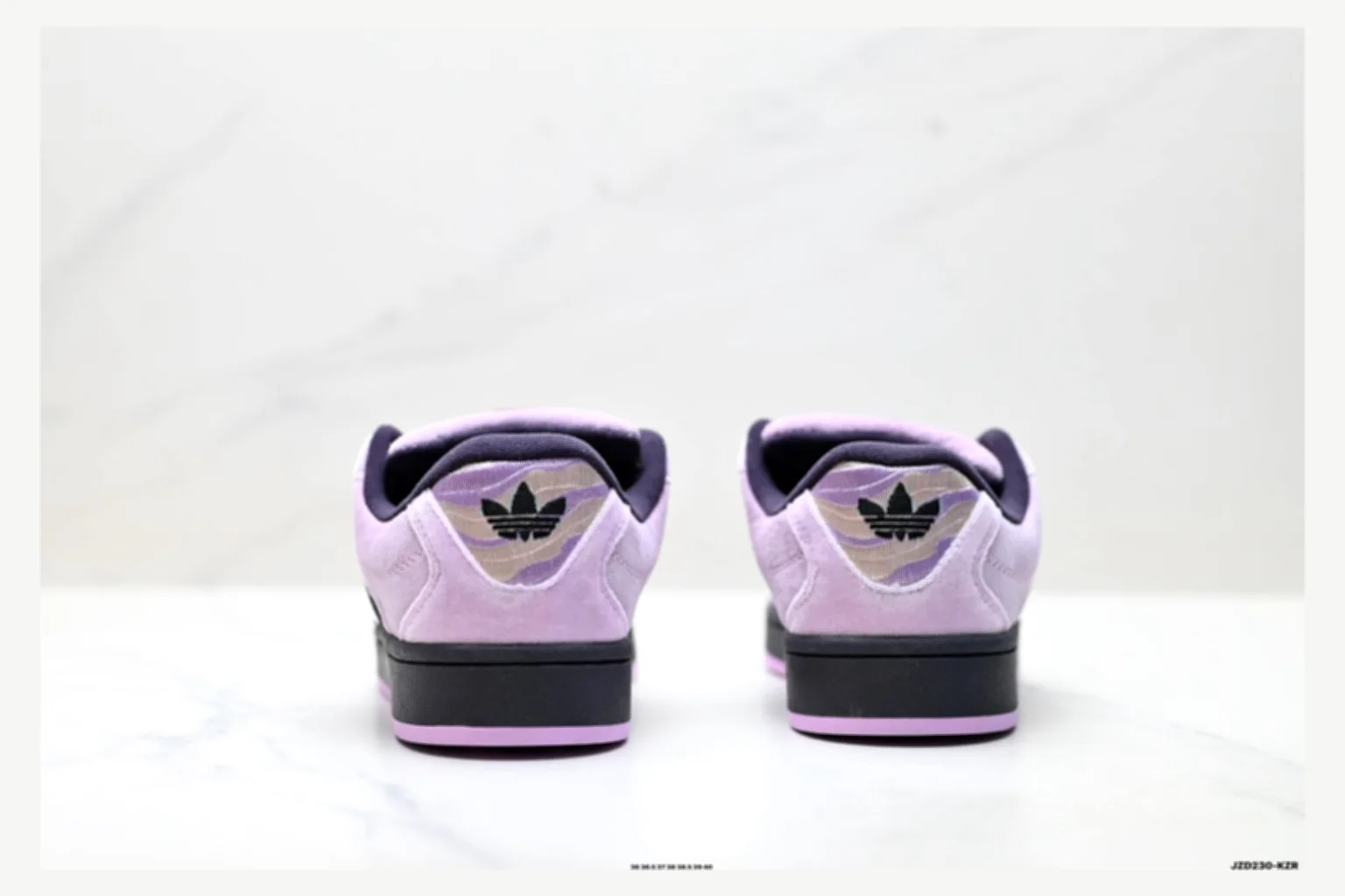 Adidas Campus Lavender Black Low Top QC photo reference SKU 1182167518 thumbnail 4