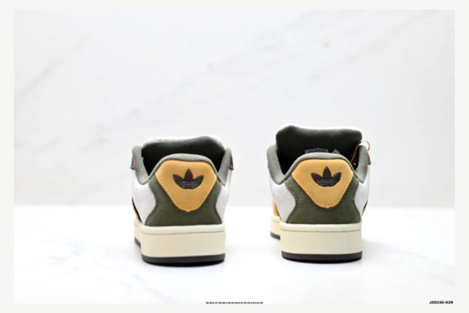 Adidas Campus Brown Yellow Low Top QC photo reference SKU 1182167515 thumbnail 4
