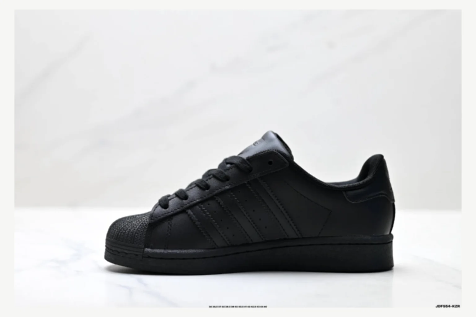 Adidas Campus Triple Black Low Top QC photo reference SKU 1182167519 thumbnail 6