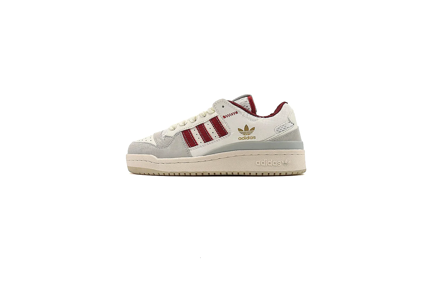 kakoqclab.com Adidas White Burgundy Campus Low 0959 White Burgundy low-top product image