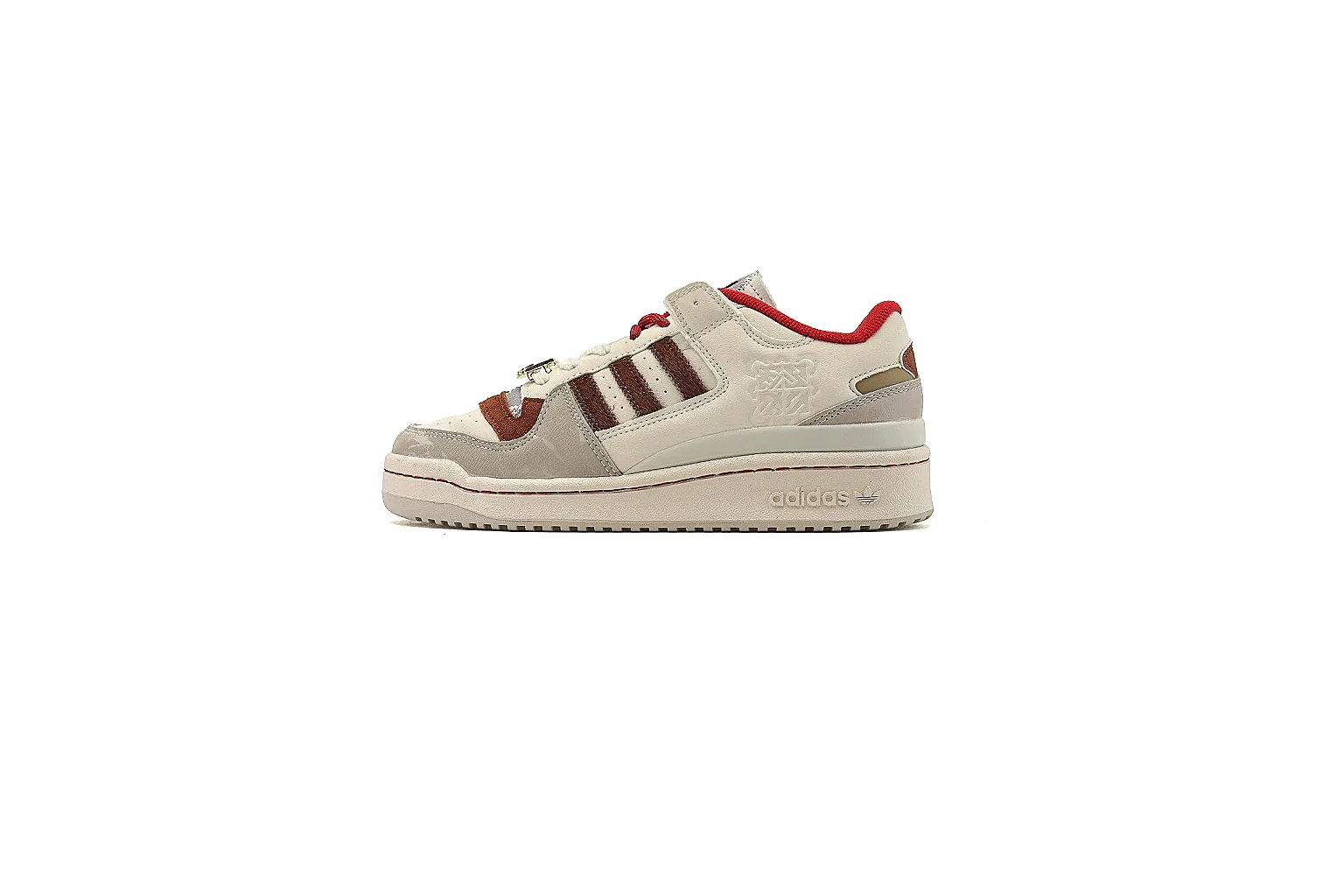 kakoqclab.com Adidas Cream Red Low Platform 0862 Cream Red low-top product image