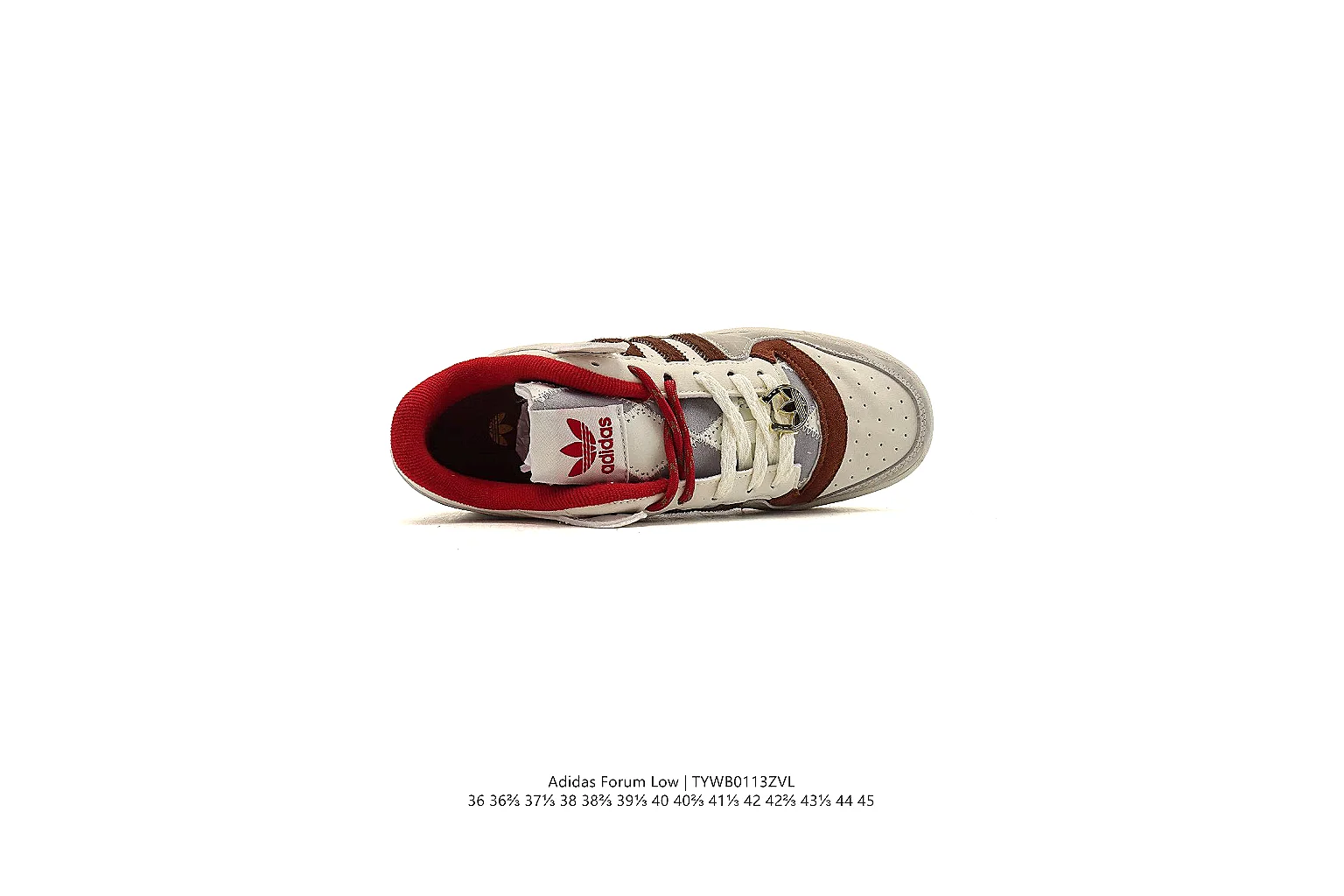 kakoqclab.com Adidas Cream Red Low Platform 0862 Cream Red low-top product image thumbnail 2