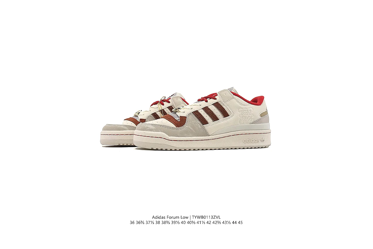 kakoqclab.com Adidas Cream Red Low Platform 0862 Cream Red low-top product image thumbnail 5
