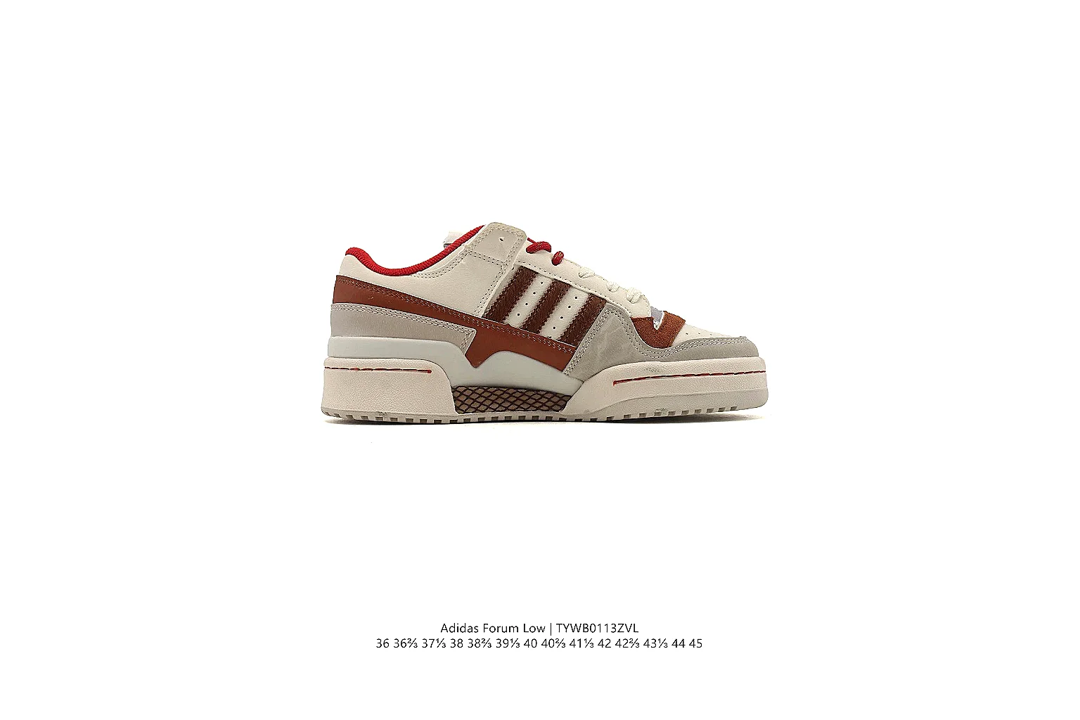 kakoqclab.com Adidas Cream Red Low Platform 0862 Cream Red low-top product image thumbnail 6