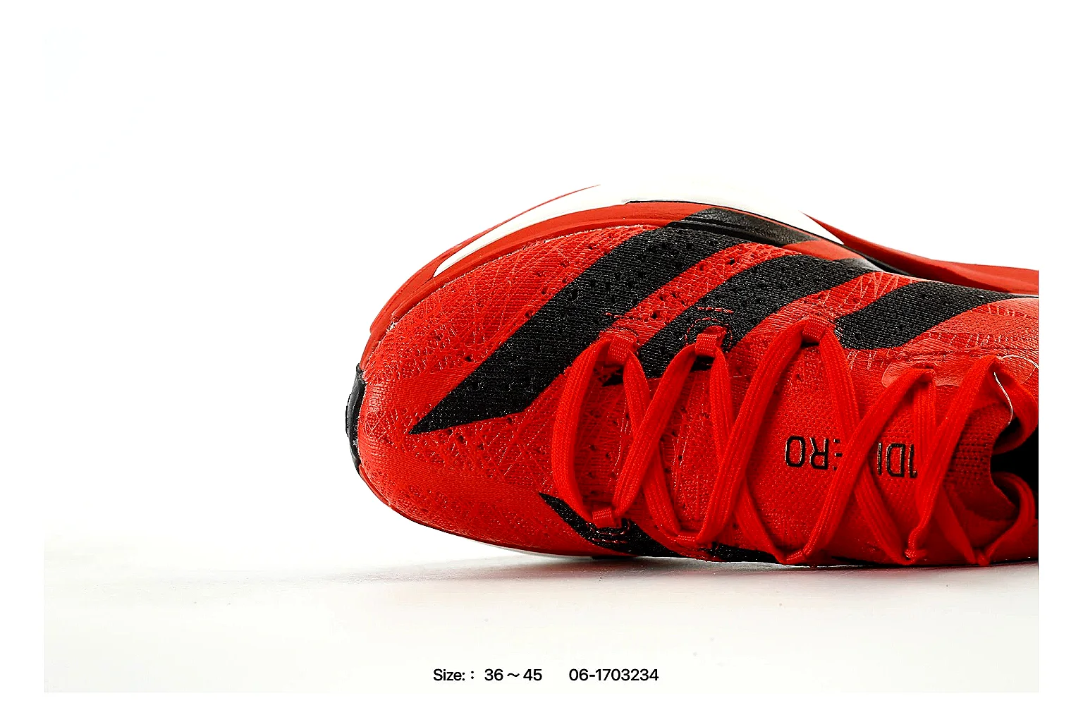 kakoqclab.com Adidas Red Black Performance Runner 1529 Red Black runner product image thumbnail 3