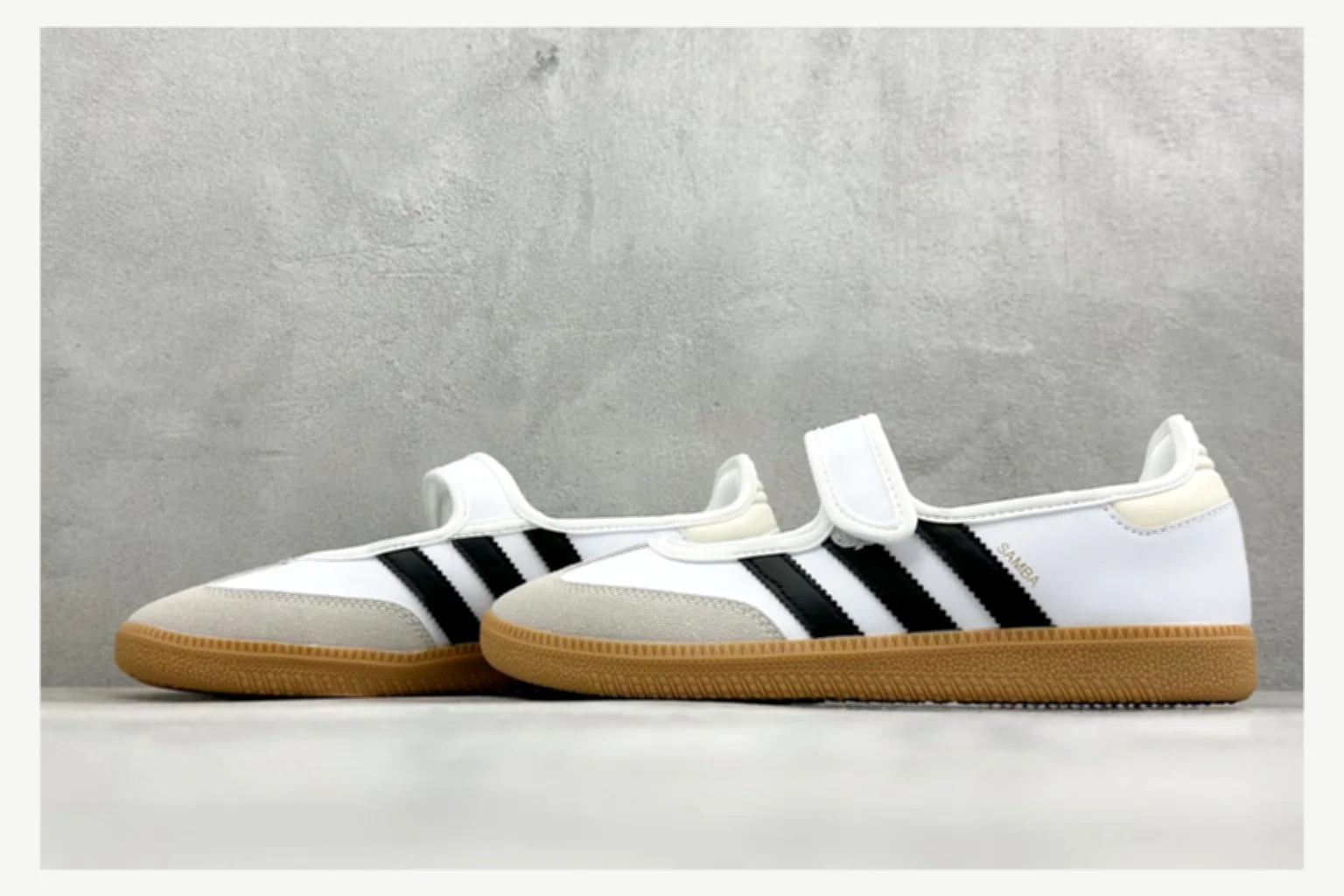 Adidas Samba Jane Black White Samba Style QC photo reference SKU 1182167401 thumbnail 3