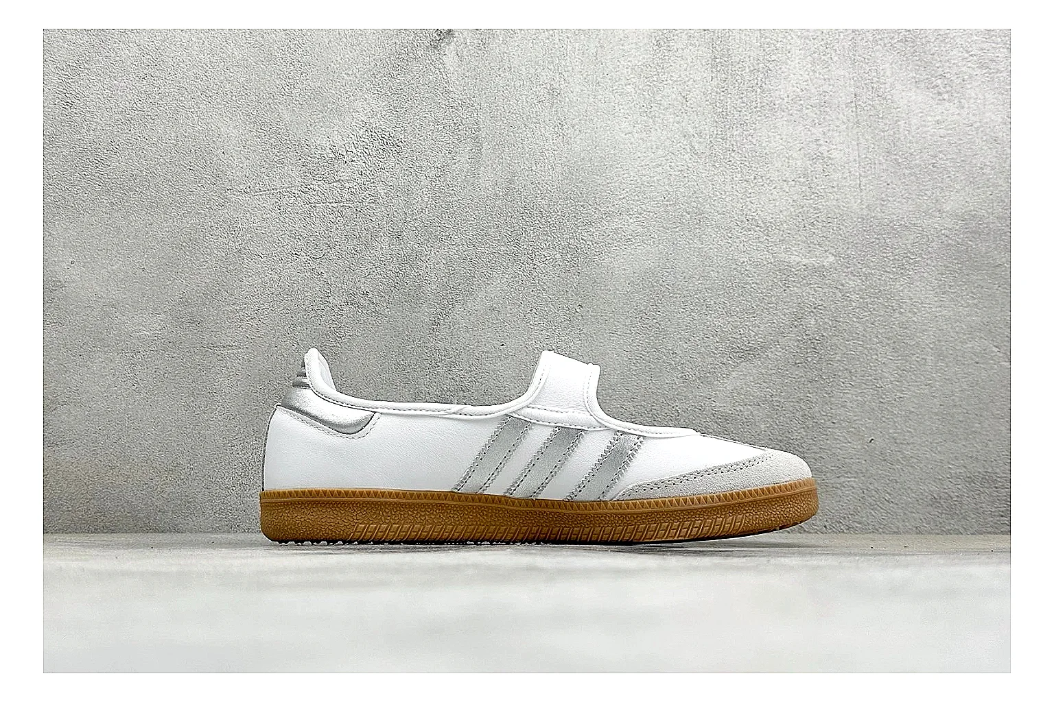 Adidas Samba Jane white QC strap inspection image thumbnail 5