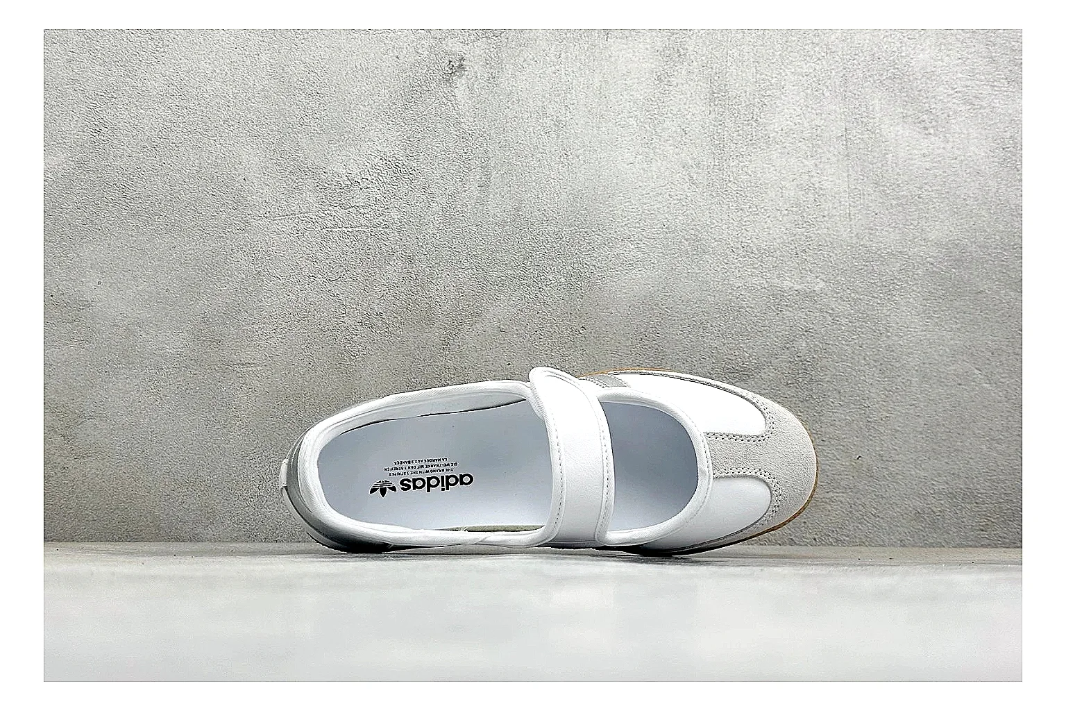 Adidas Samba Jane white QC strap inspection image thumbnail 6