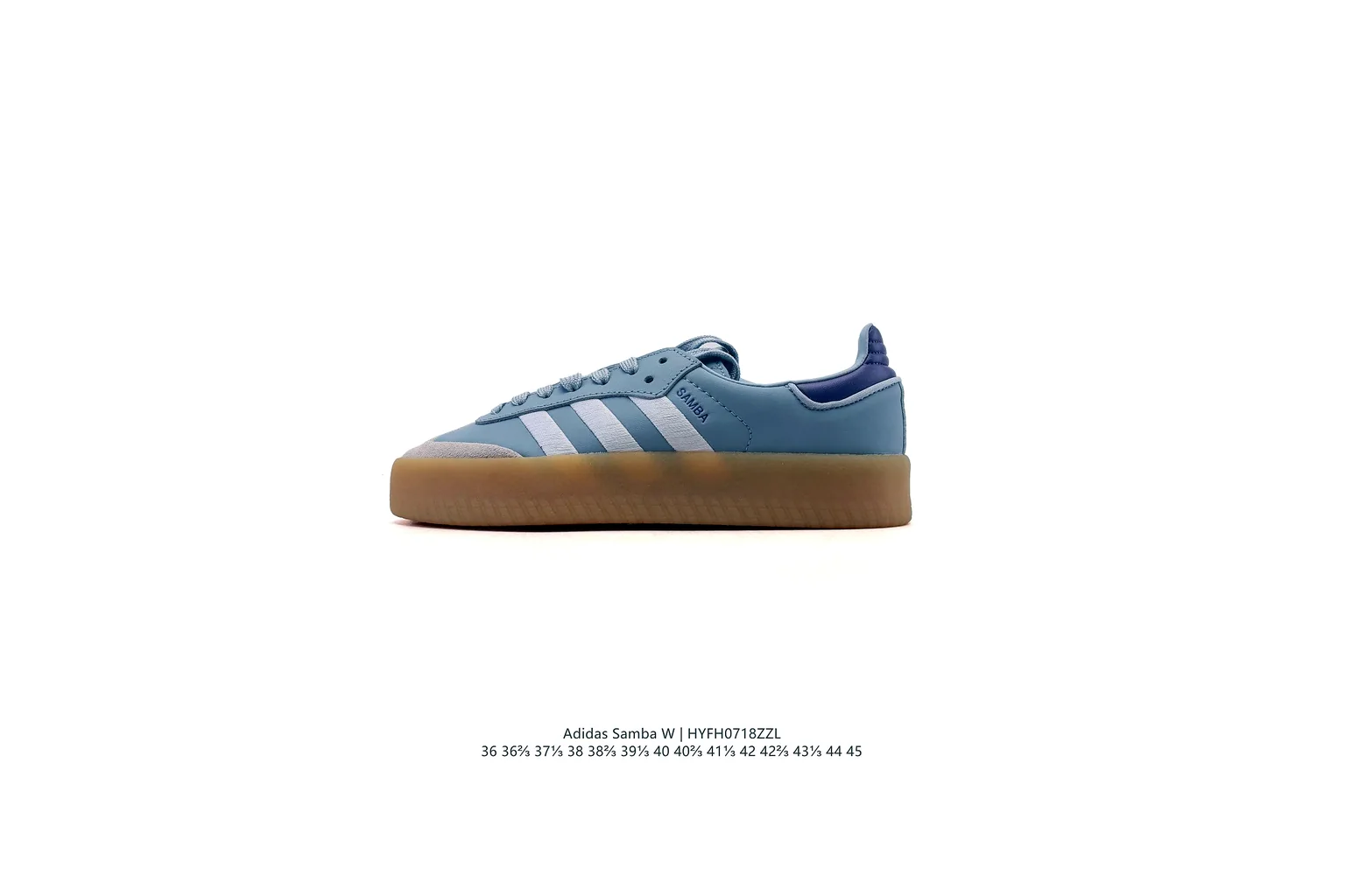 Adidas Handball Spezial Blue Gum gum sole terrace six photo view