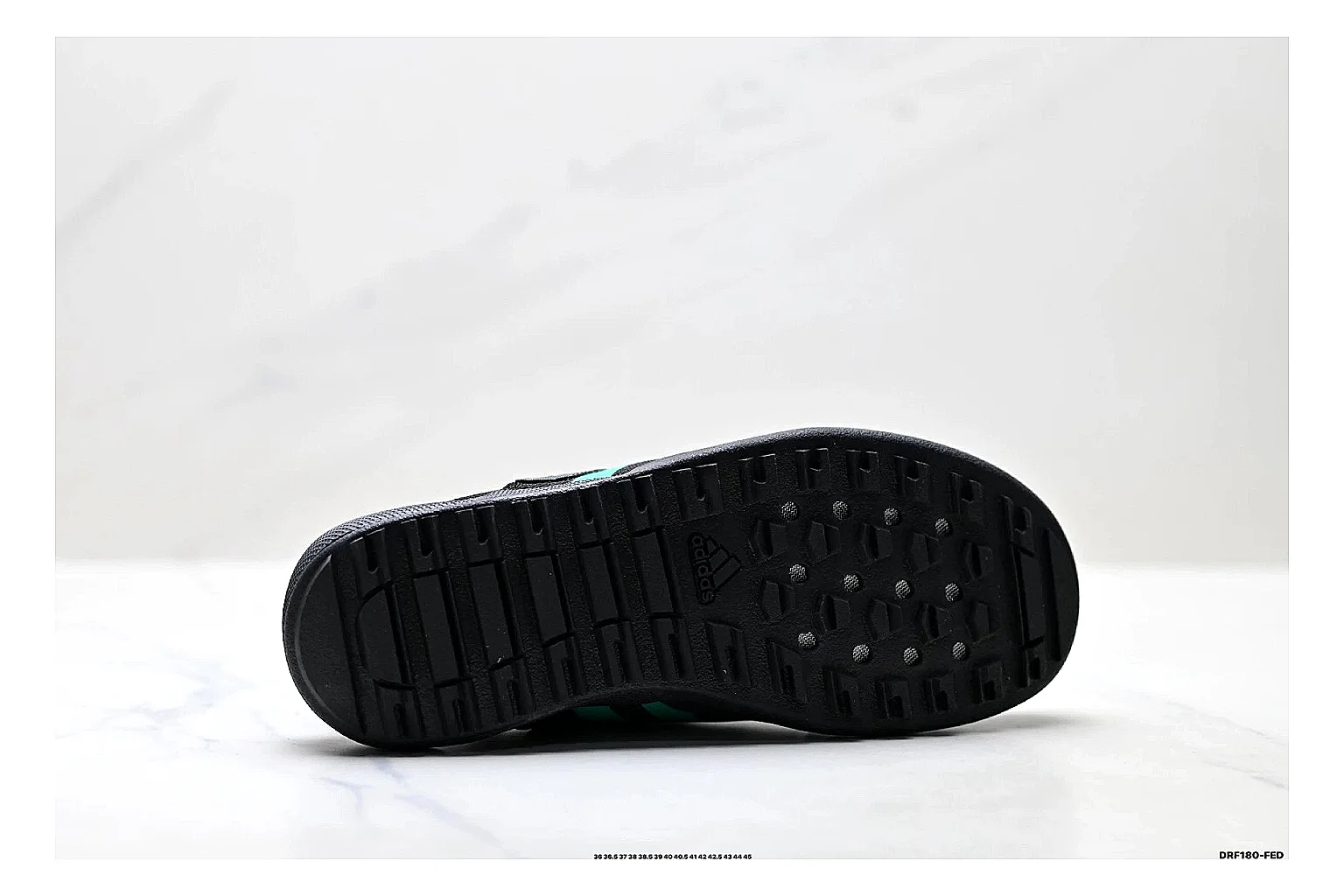 Adidas Terrex Daroga Black Green Sneakers QC photo reference showing black green outdoor trail sneakers with mesh texture, side-profile shape, upper panel lines, and outsole detail thumbnail 3