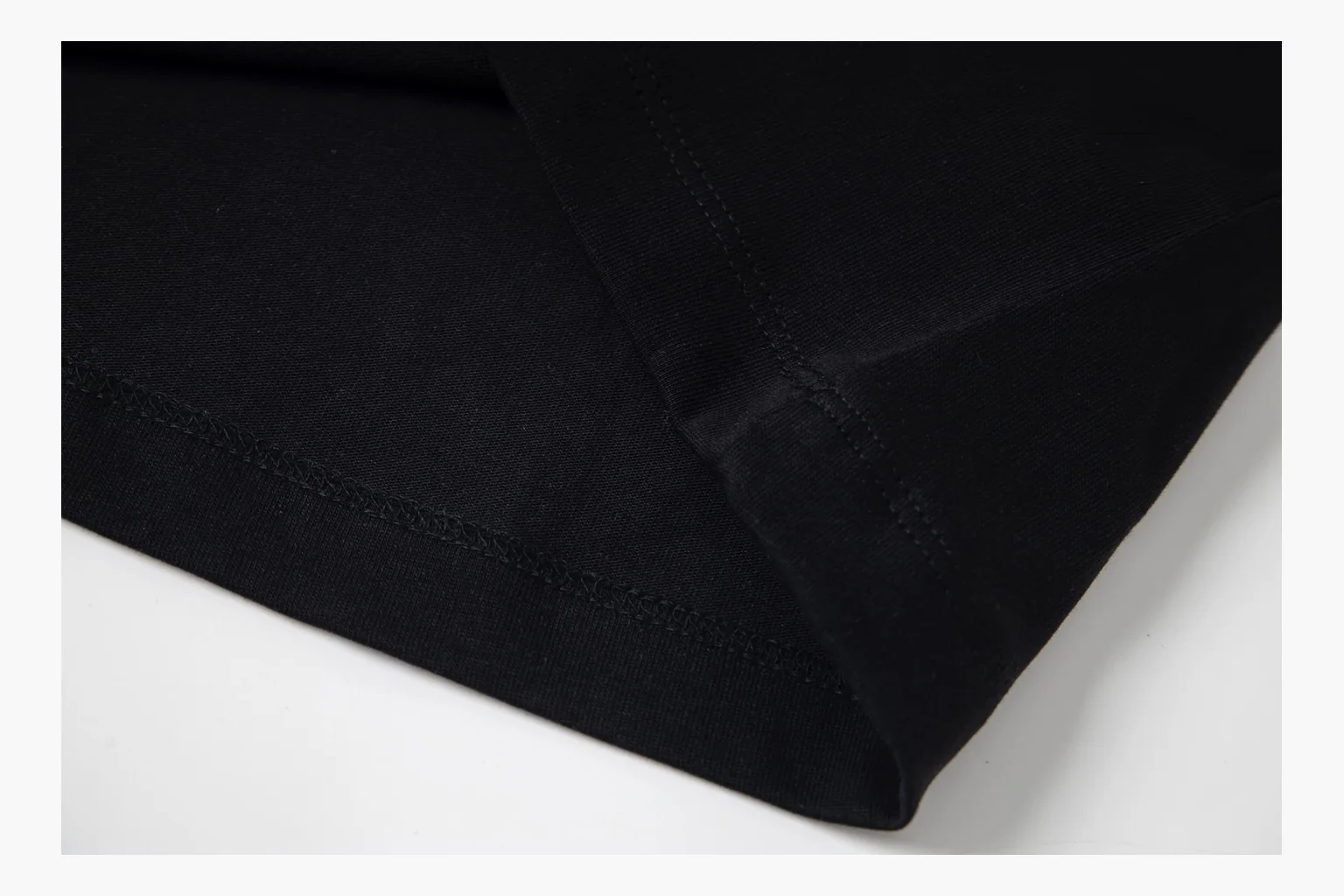 Adidas black V-neck ringer tee QC photo with neckline trim thumbnail 3