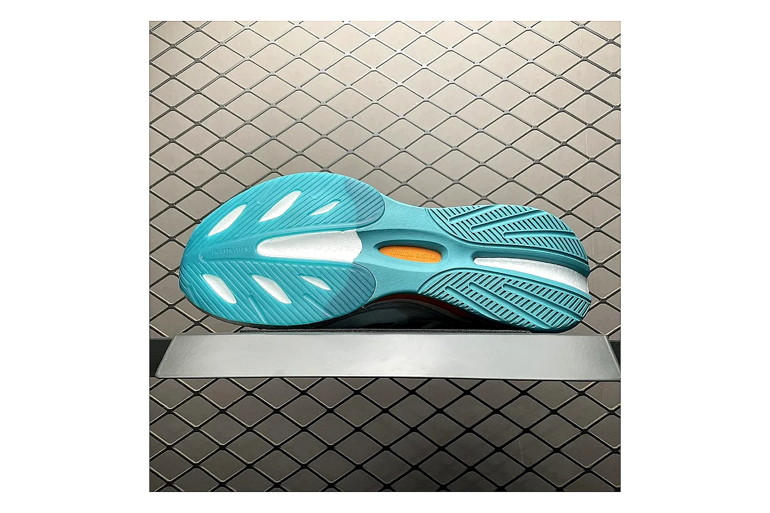 Adidas Velosamba White Turquoise QC photo showing white turquoise velosamba terrace sneaker with mixed upper and terrace shape