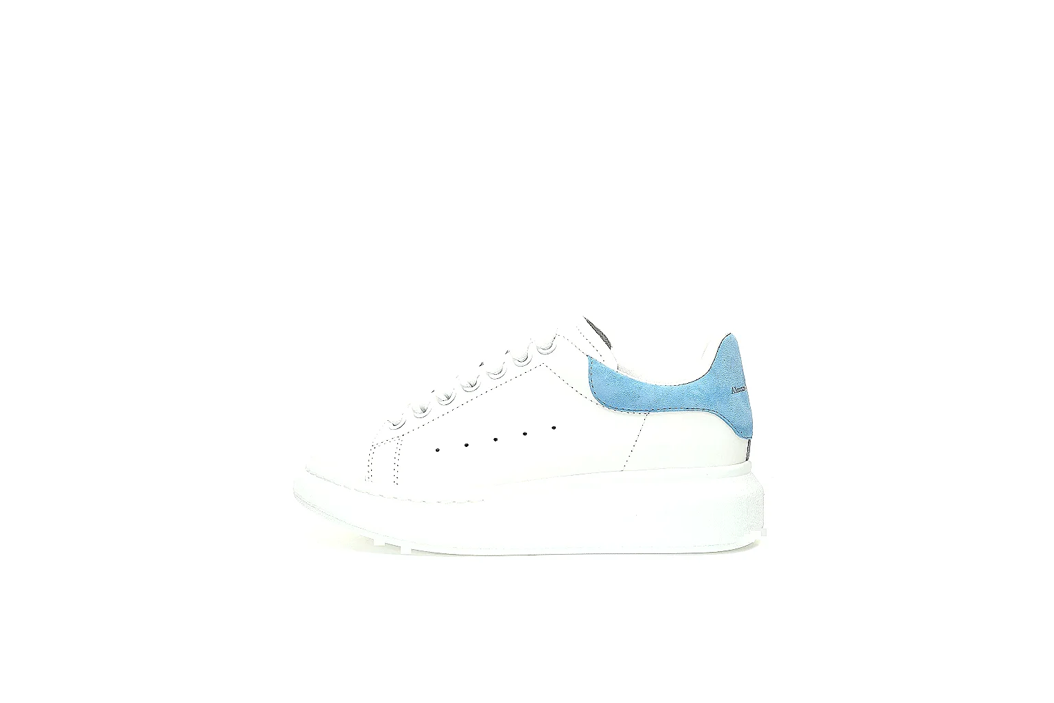 Kako QC Lab inspection photos for Adidas White Blue Stan Smith Sneaker