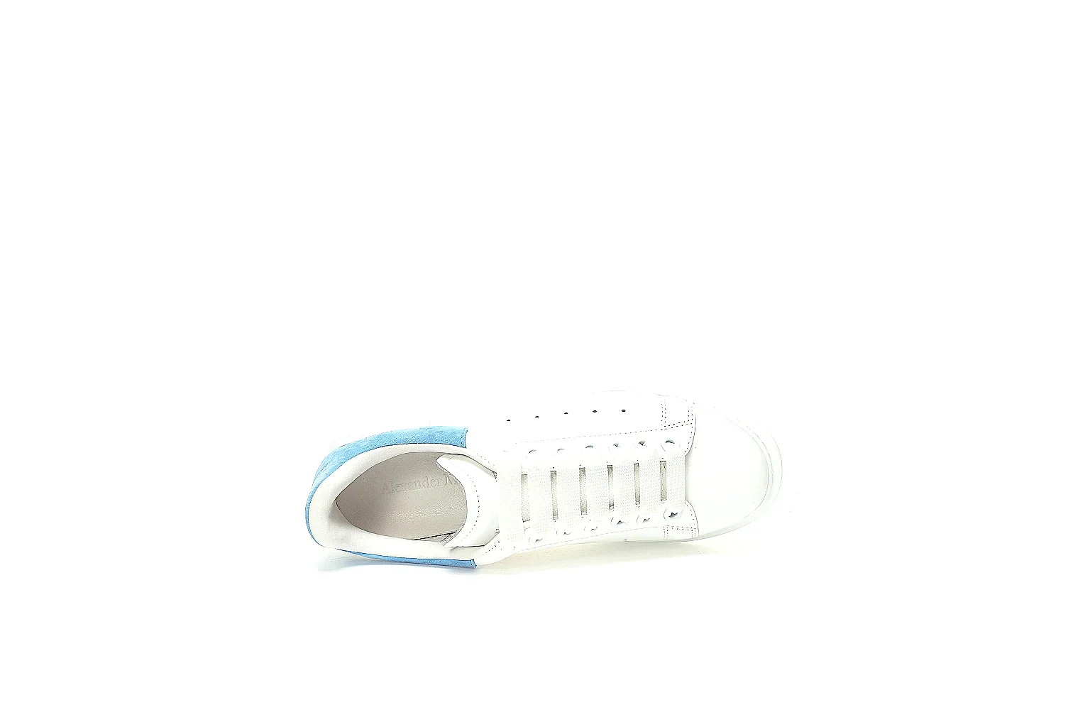 Kako QC Lab inspection photos for Adidas White Blue Stan Smith Sneaker thumbnail 2