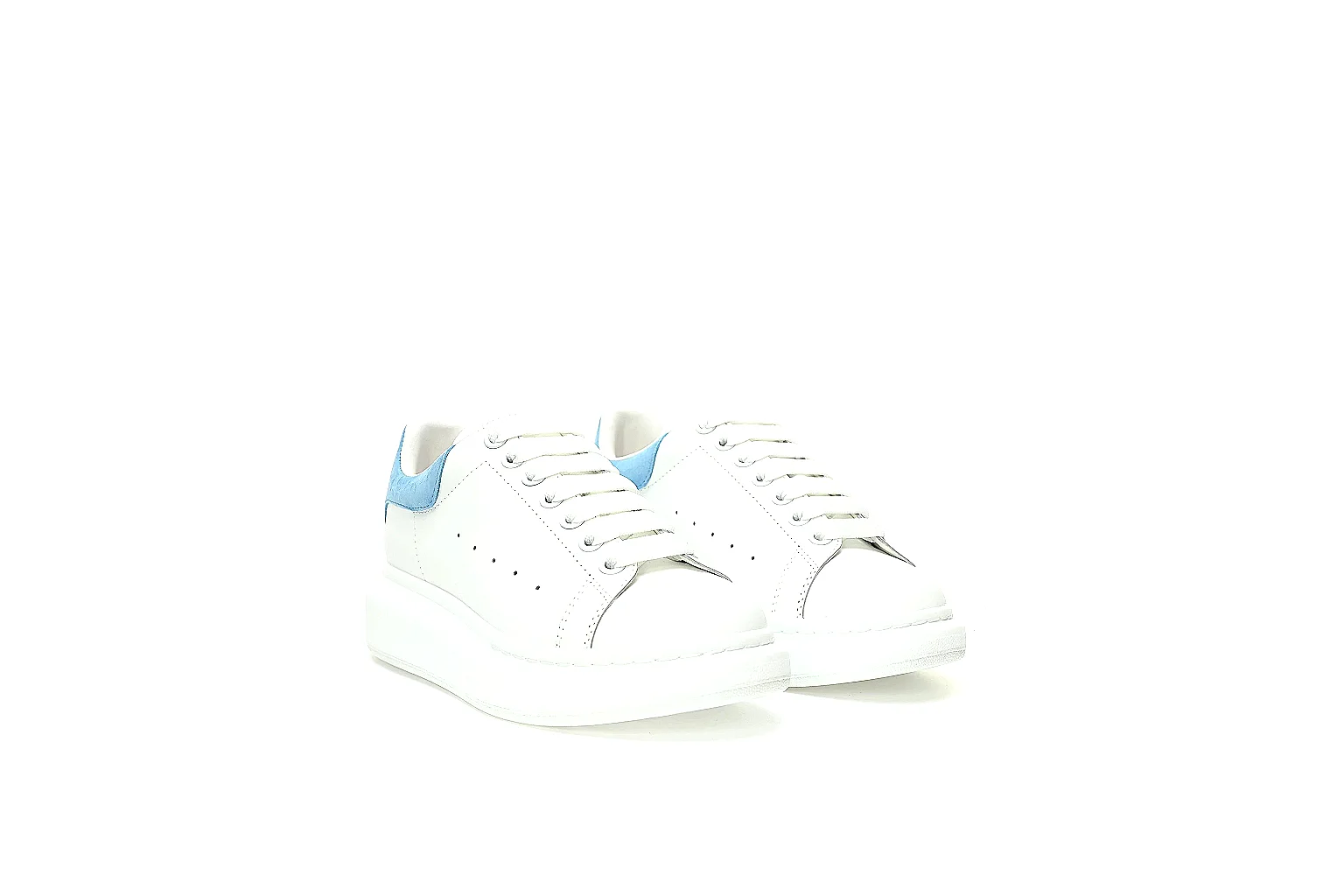 Kako QC Lab inspection photos for Adidas White Blue Stan Smith Sneaker thumbnail 4