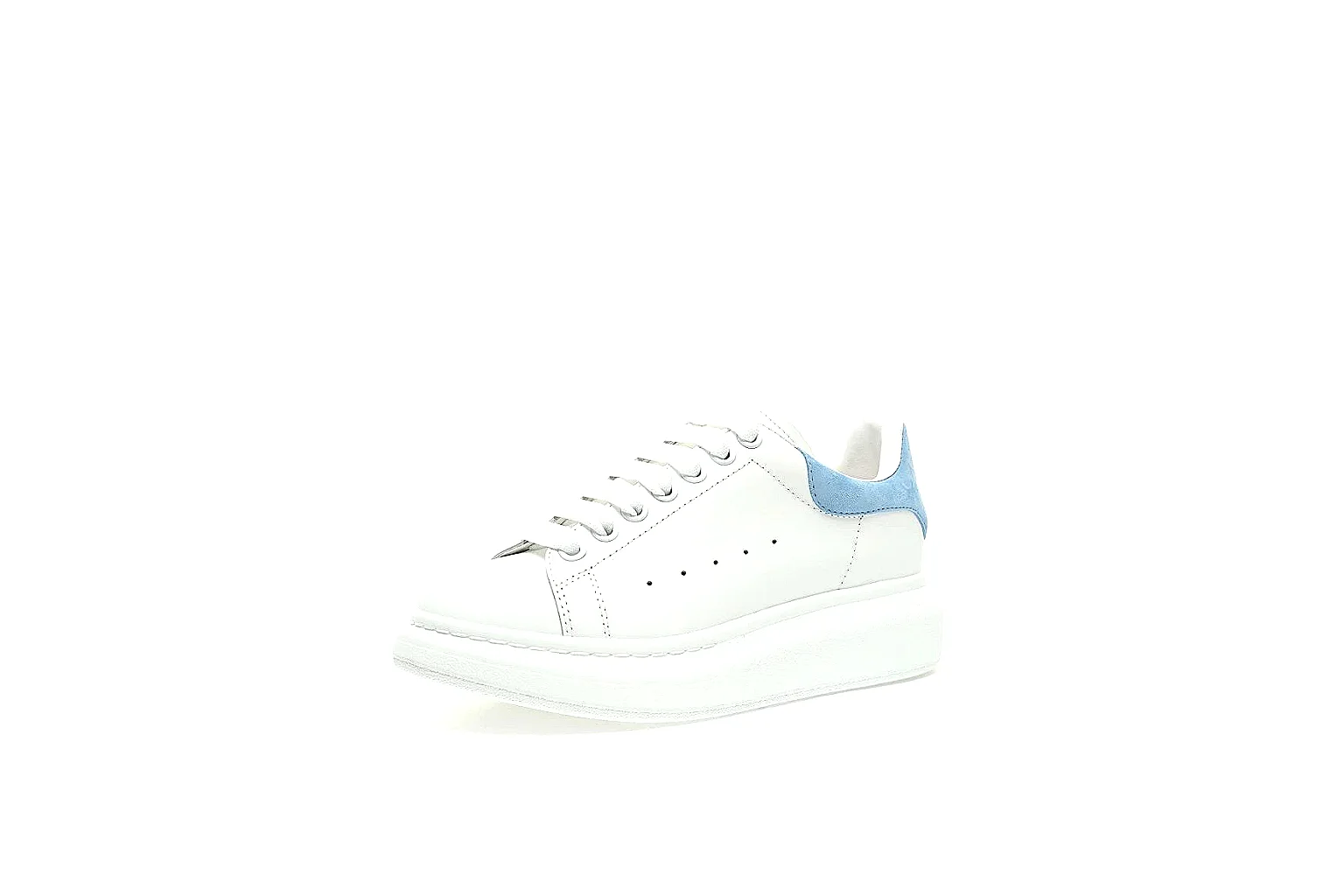 Kako QC Lab inspection photos for Adidas White Blue Stan Smith Sneaker thumbnail 5