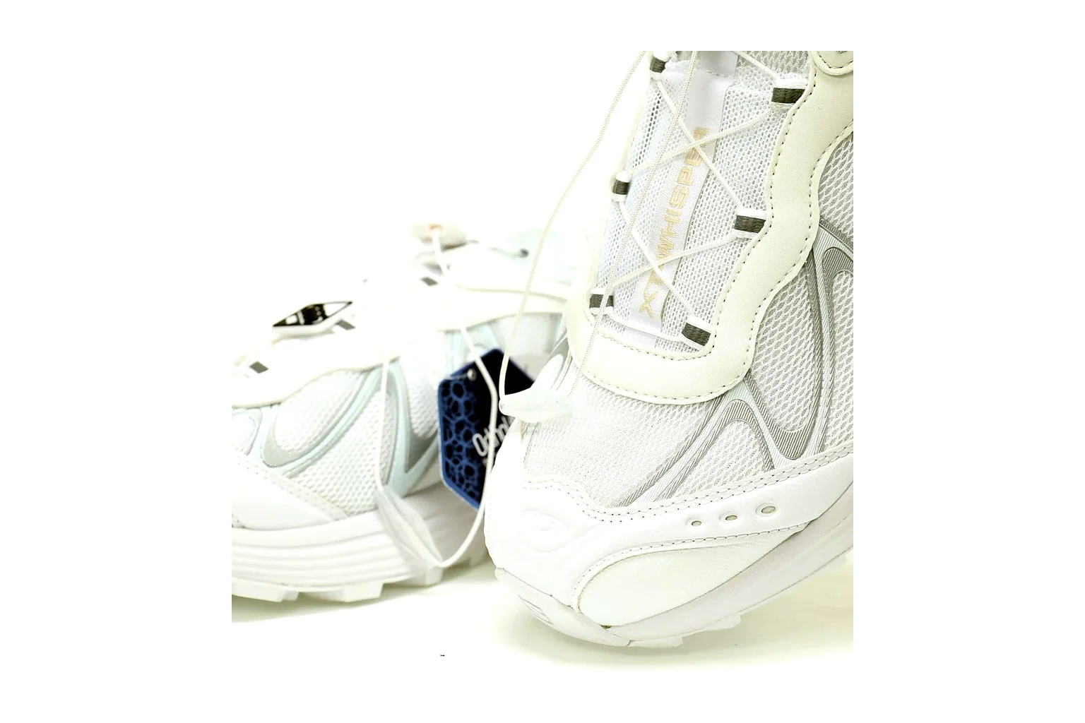Asics Gel-Nimbus White Green cushioned runner six photo view thumbnail 4