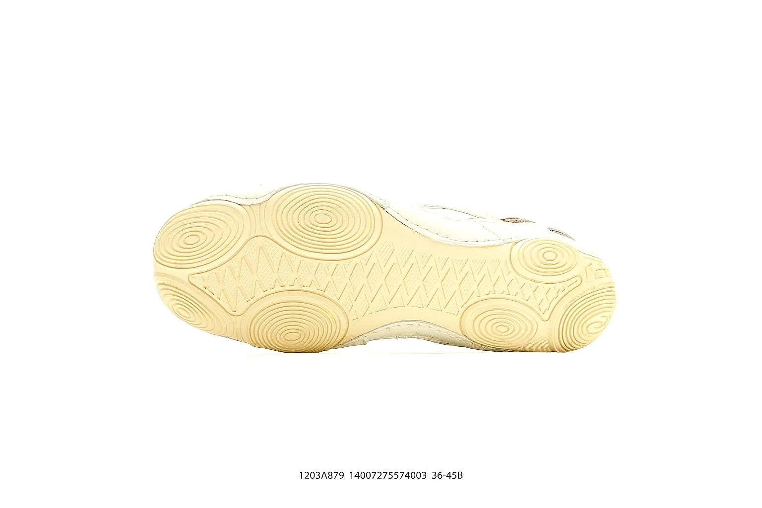 Asics Gel Runner Cream Brown QC reference photo showing cream brown mesh-leather upper, Asics side panels, retro runner shape, and cushioned sole thumbnail 3