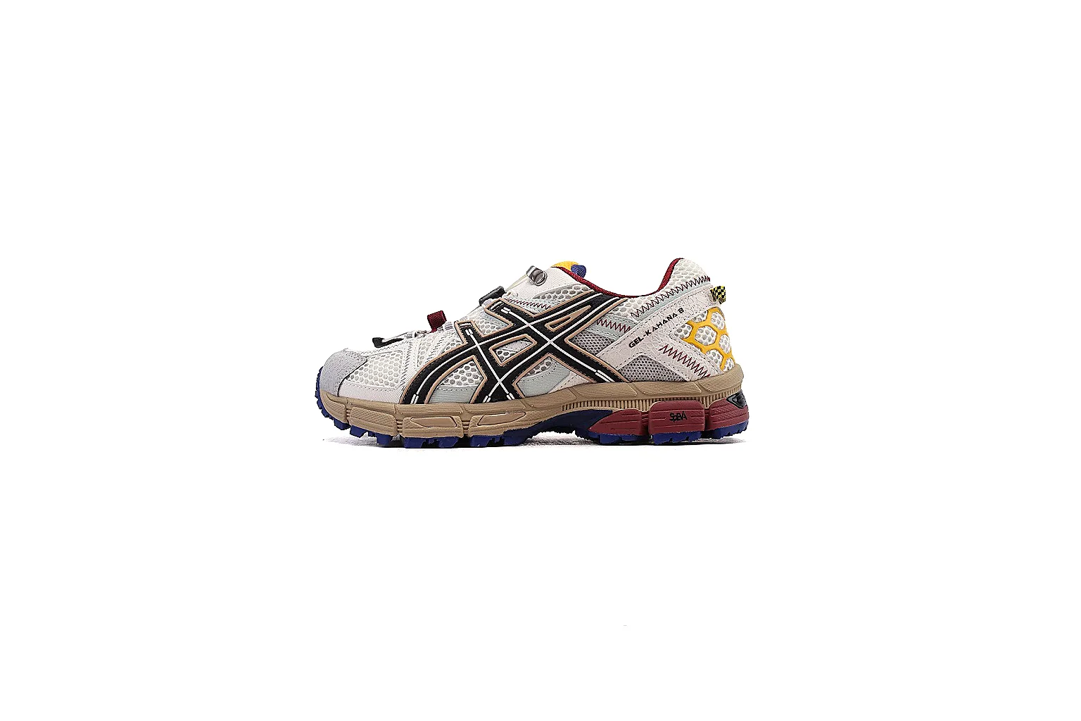 kakoqclab.com Asics Cream Brown Gel Trail Runner 0974 Cream Brown runner product image