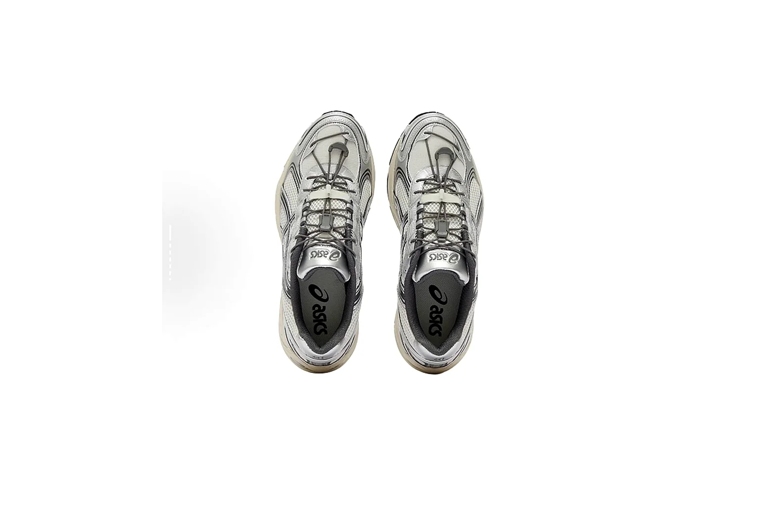 Asics Gel-Kayano 14 Silver Grey gel runner six photo view thumbnail 6