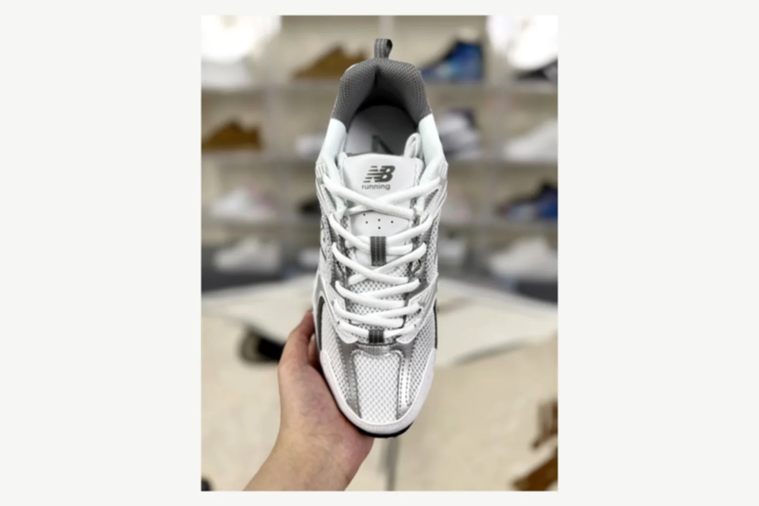 New Balance 530 Gray Blue Runner QC photo reference SKU 1194924594 thumbnail 3