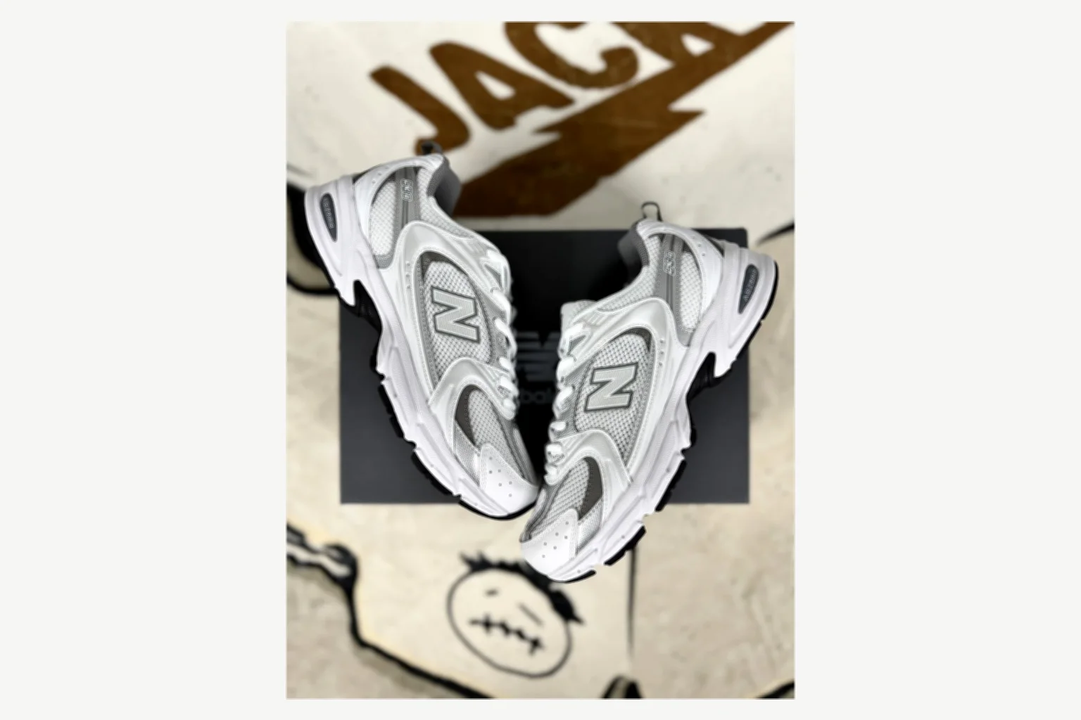 New Balance 530 Gray Blue Runner QC photo reference SKU 1194924594 thumbnail 4