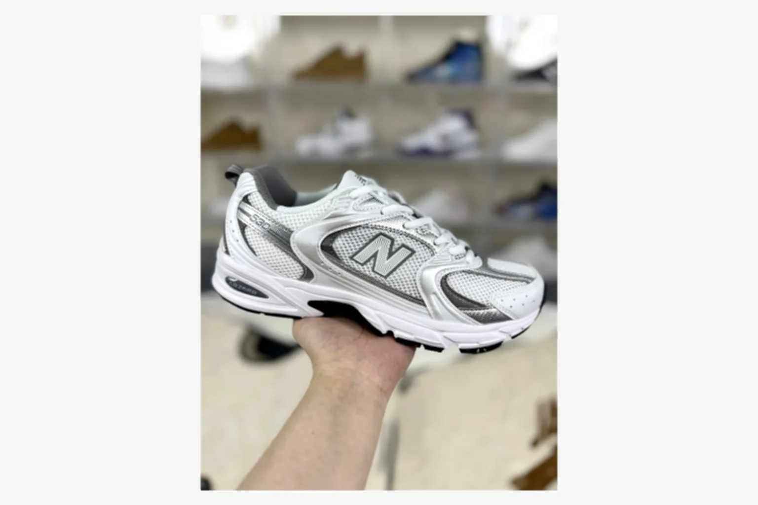 New Balance 530 Gray Blue Runner QC photo reference SKU 1194924594 thumbnail 5