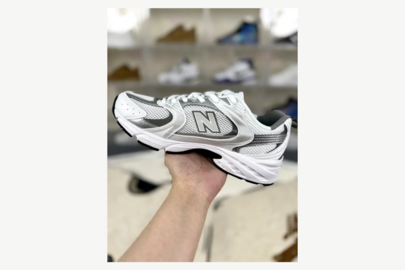 New Balance 530 Gray Blue Runner QC photo reference SKU 1194924594 thumbnail 6