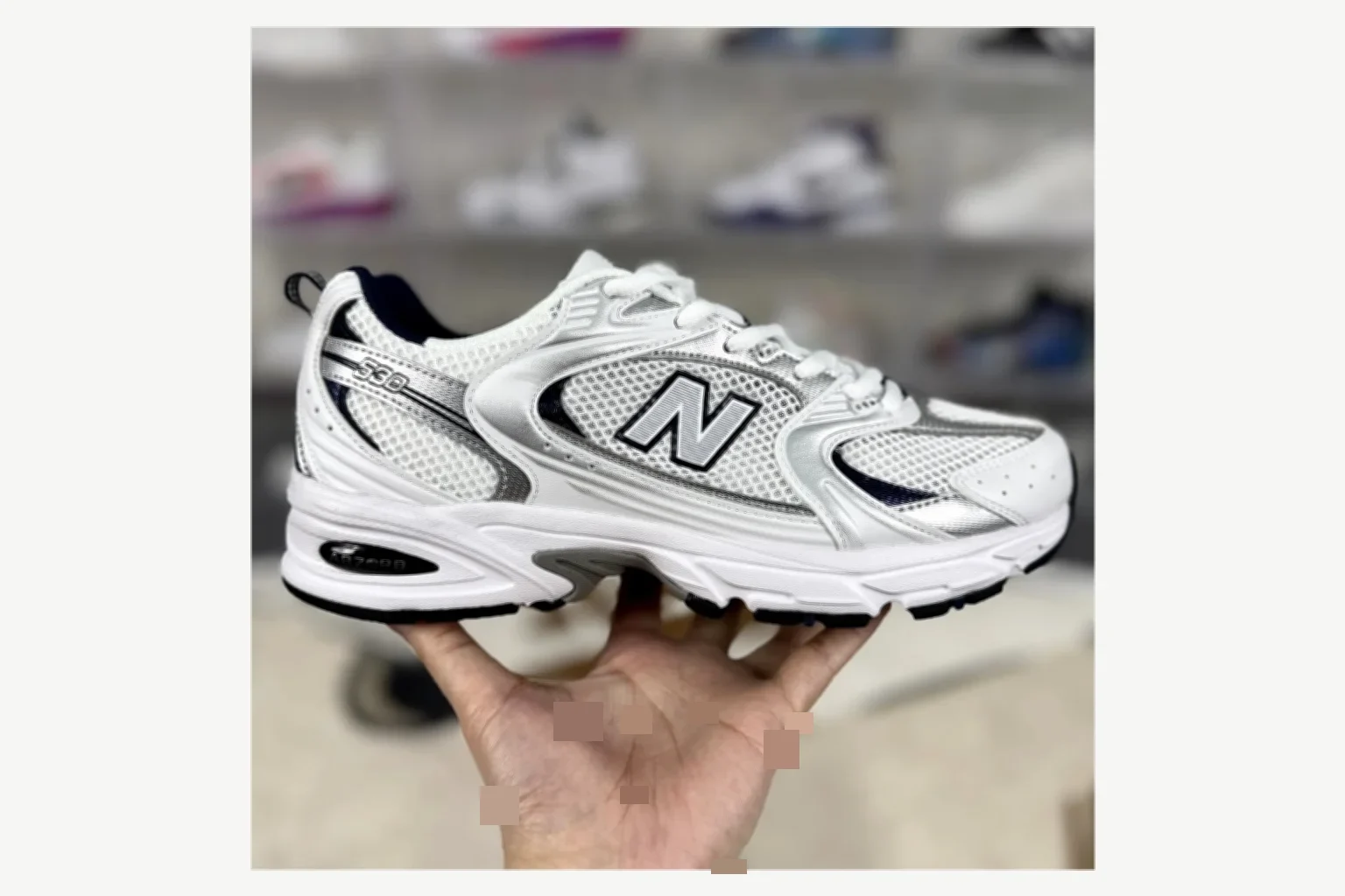 New Balance 530 Pink White Runner QC photo reference SKU 1194924620