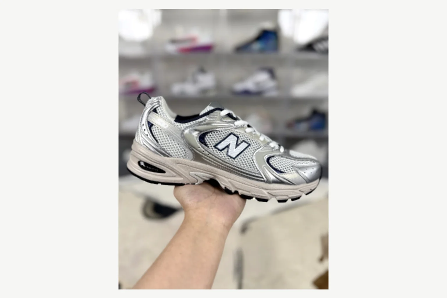 New Balance 530 White Black Runner QC photo reference SKU 1194924648 thumbnail 5