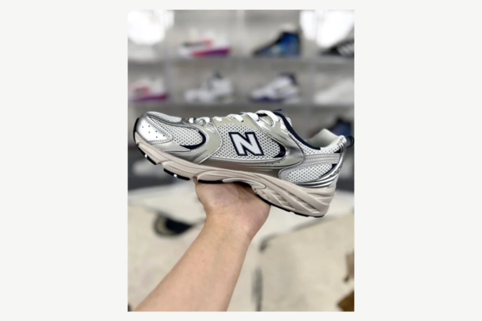 New Balance 530 White Black Runner QC photo reference SKU 1194924648 thumbnail 6