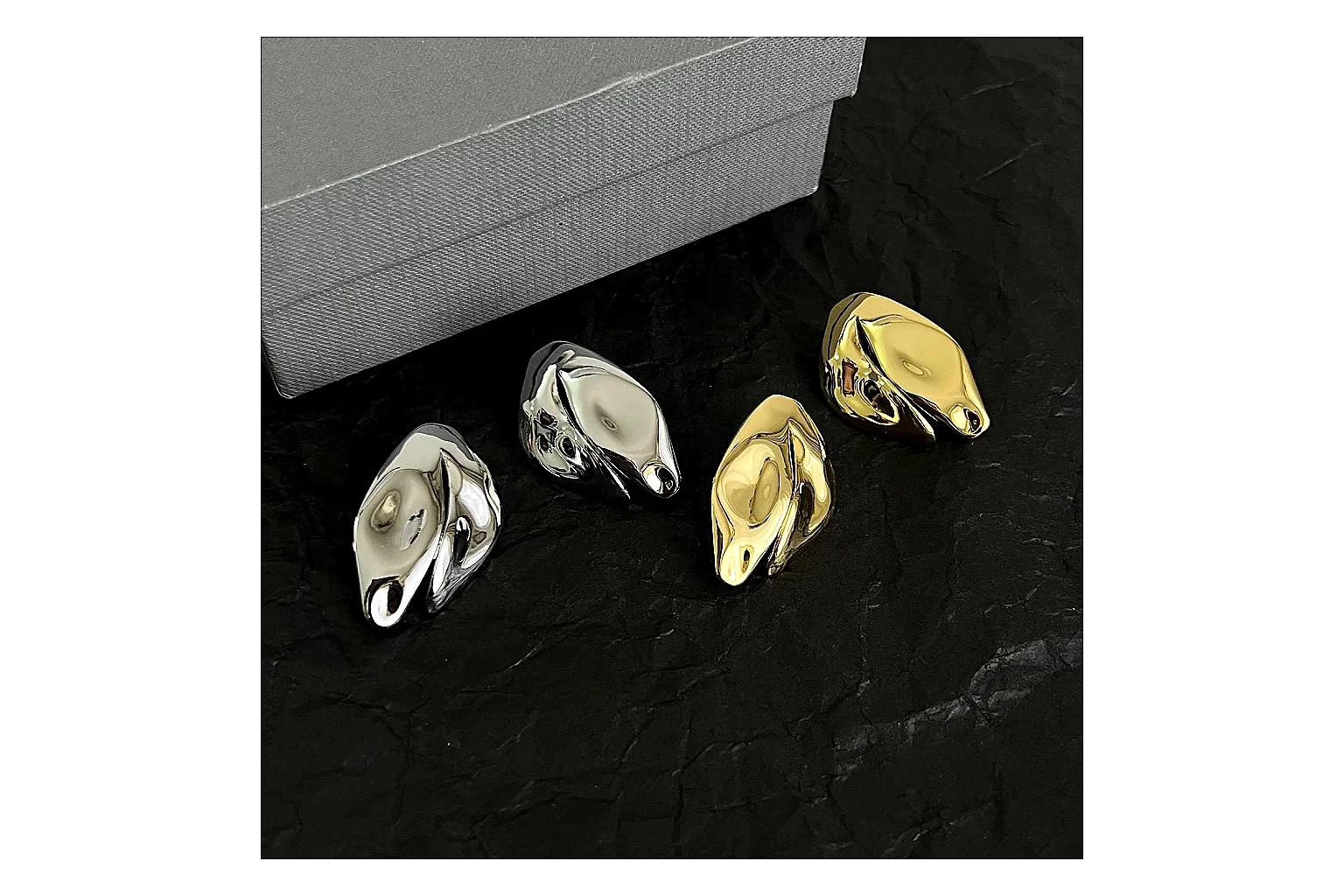 Balenciaga Sculpt Ring Set QC photo reference SKU 1182167275