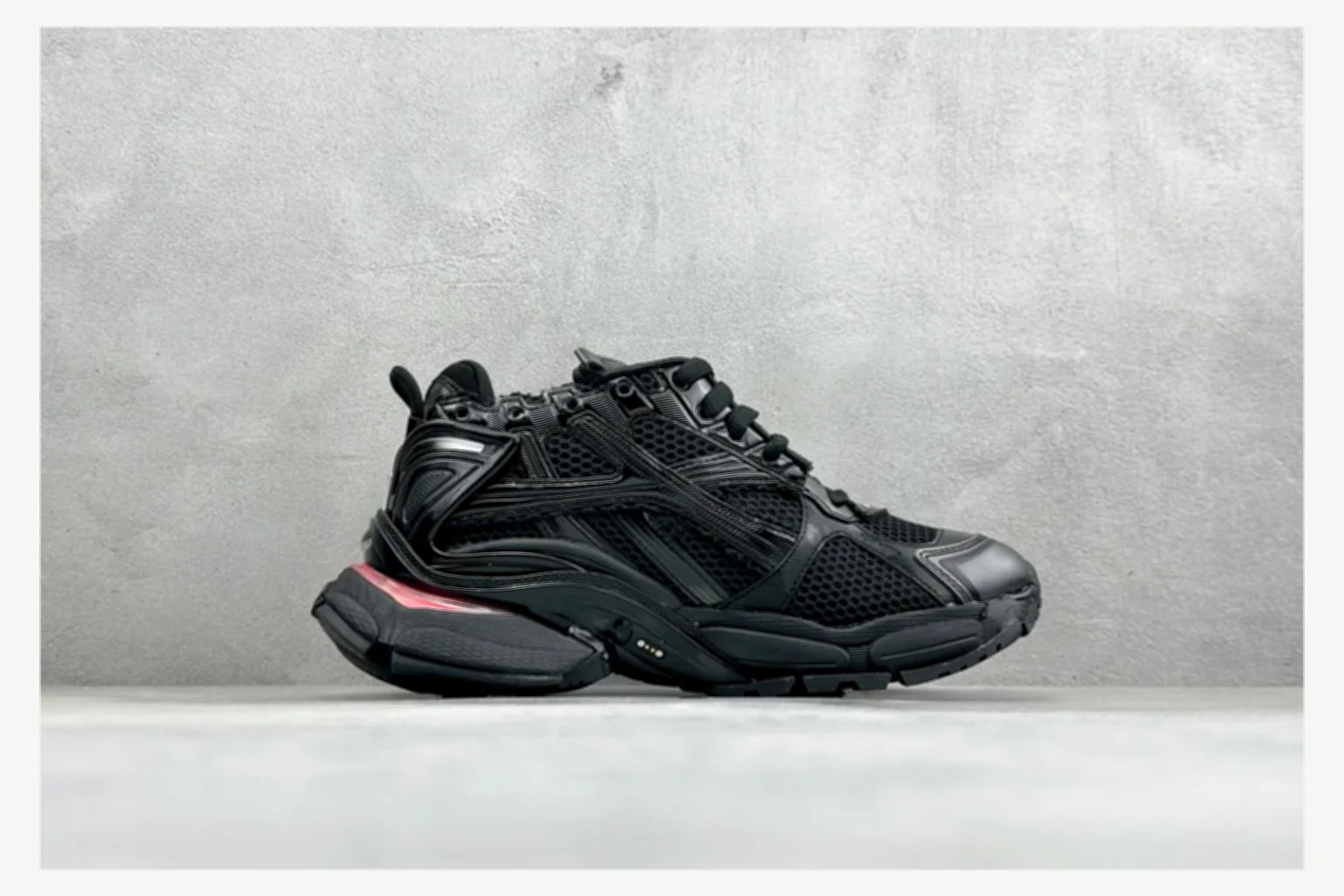 Balenciaga Track Style Runner White Blue Chunky Runner QC photo reference SKU 1182167376 thumbnail 5