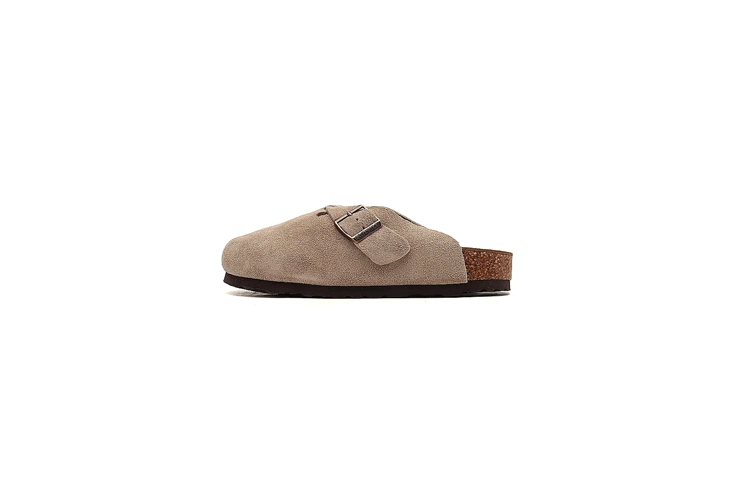 kakoqclab.com Birkenstock Beige Suede Clog 0873 Beige mule product image