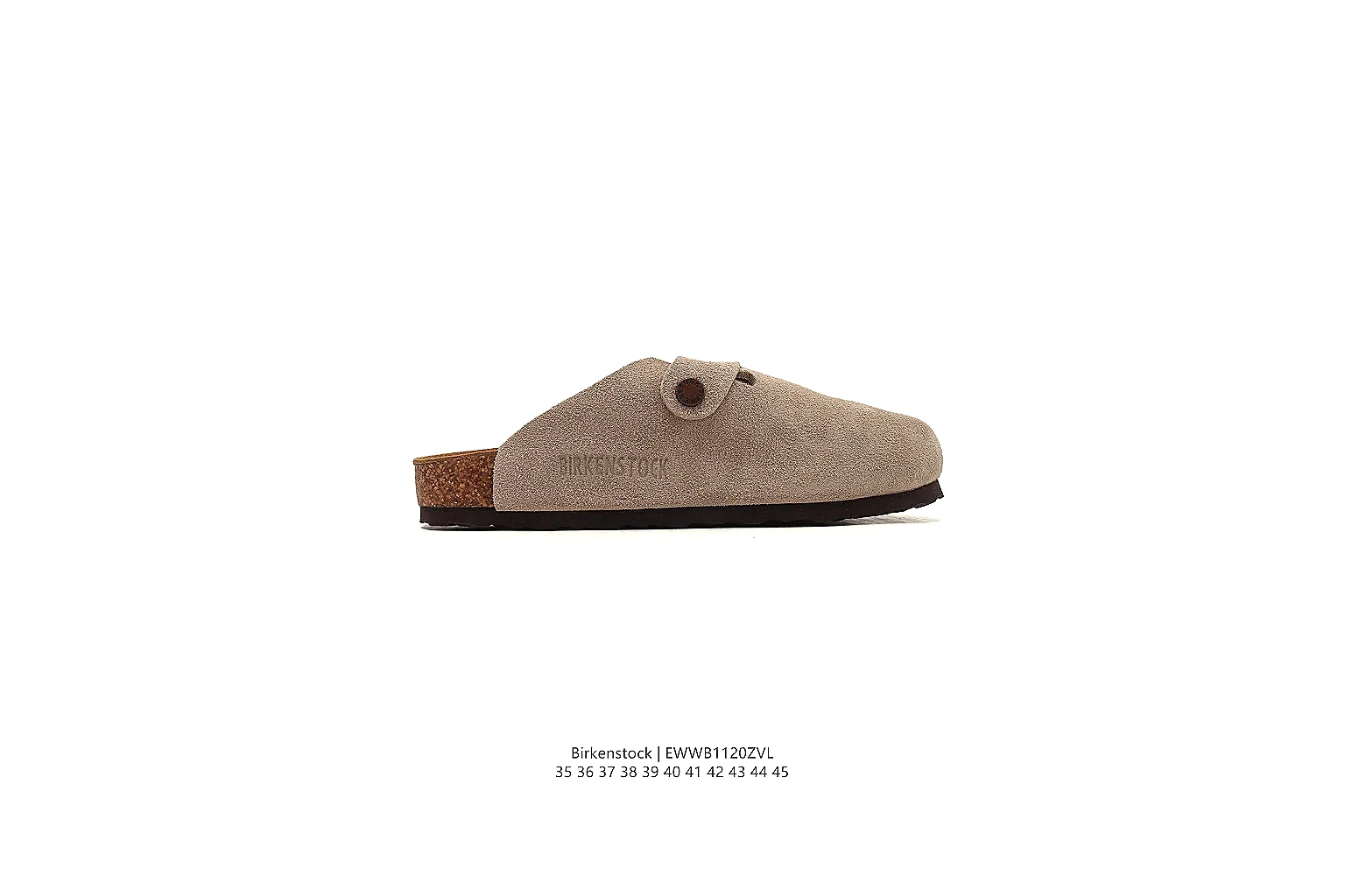 kakoqclab.com Birkenstock Beige Suede Clog 0873 Beige mule product image thumbnail 6