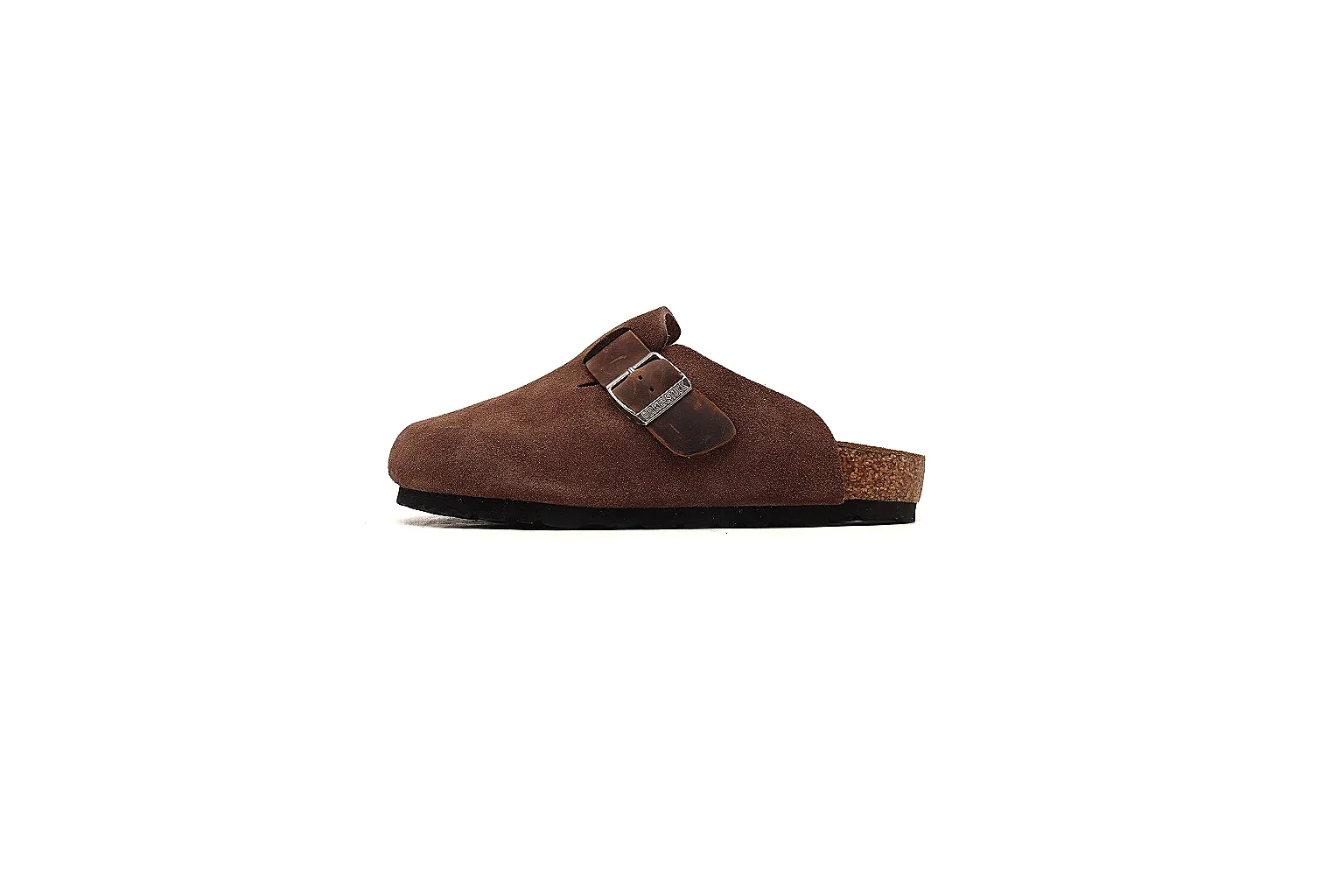 kakoqclab.com Birkenstock Brown Suede Clog 0876 Brown mule product image