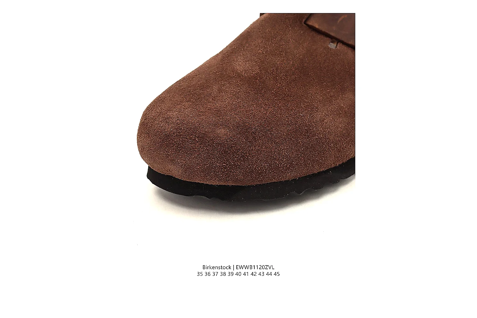 kakoqclab.com Birkenstock Brown Suede Clog 0876 Brown mule product image thumbnail 3