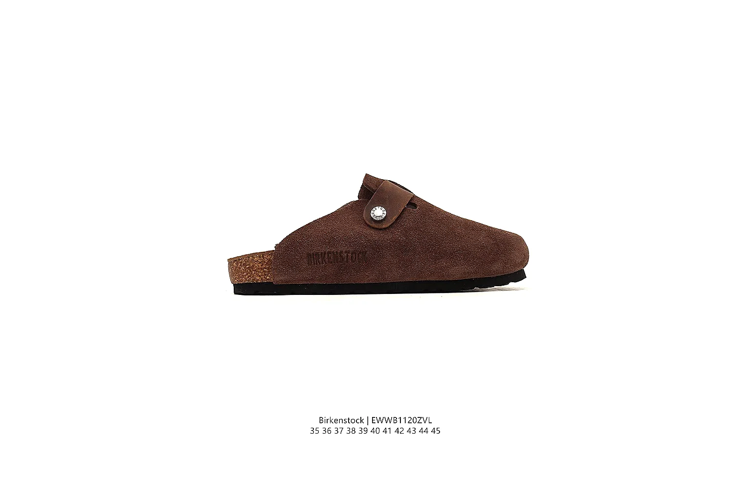 kakoqclab.com Birkenstock Brown Suede Clog 0876 Brown mule product image thumbnail 6