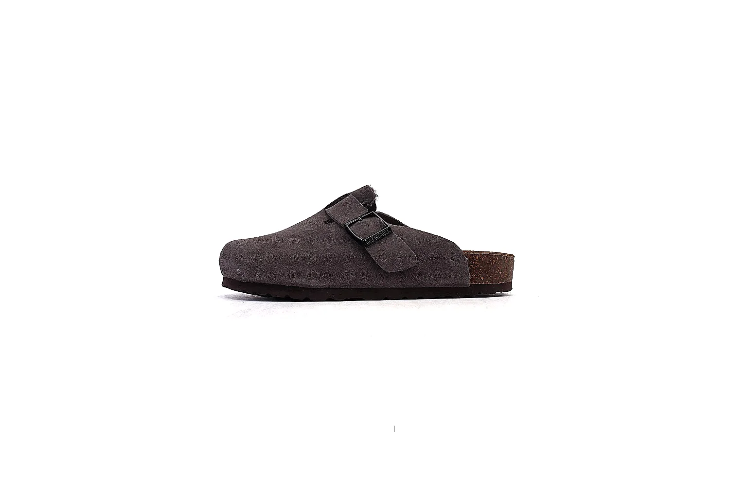 kakoqclab.com Birkenstock Dark Grey Suede Clog 0889 Dark Grey mule product image