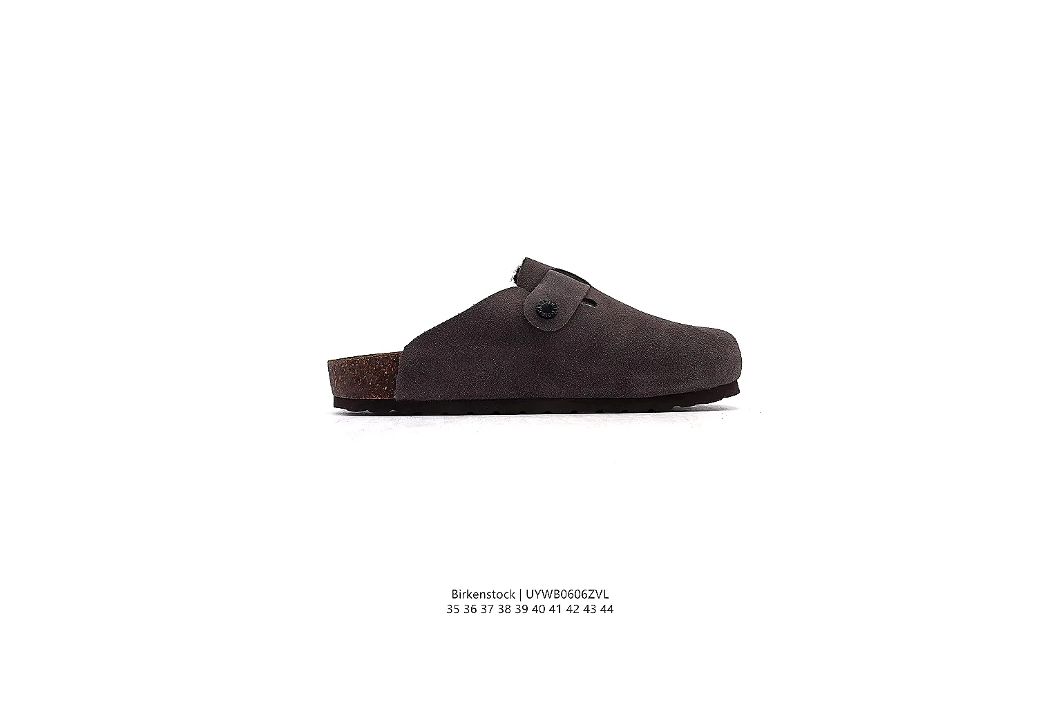 kakoqclab.com Birkenstock Dark Grey Suede Clog 0889 Dark Grey mule product image thumbnail 6