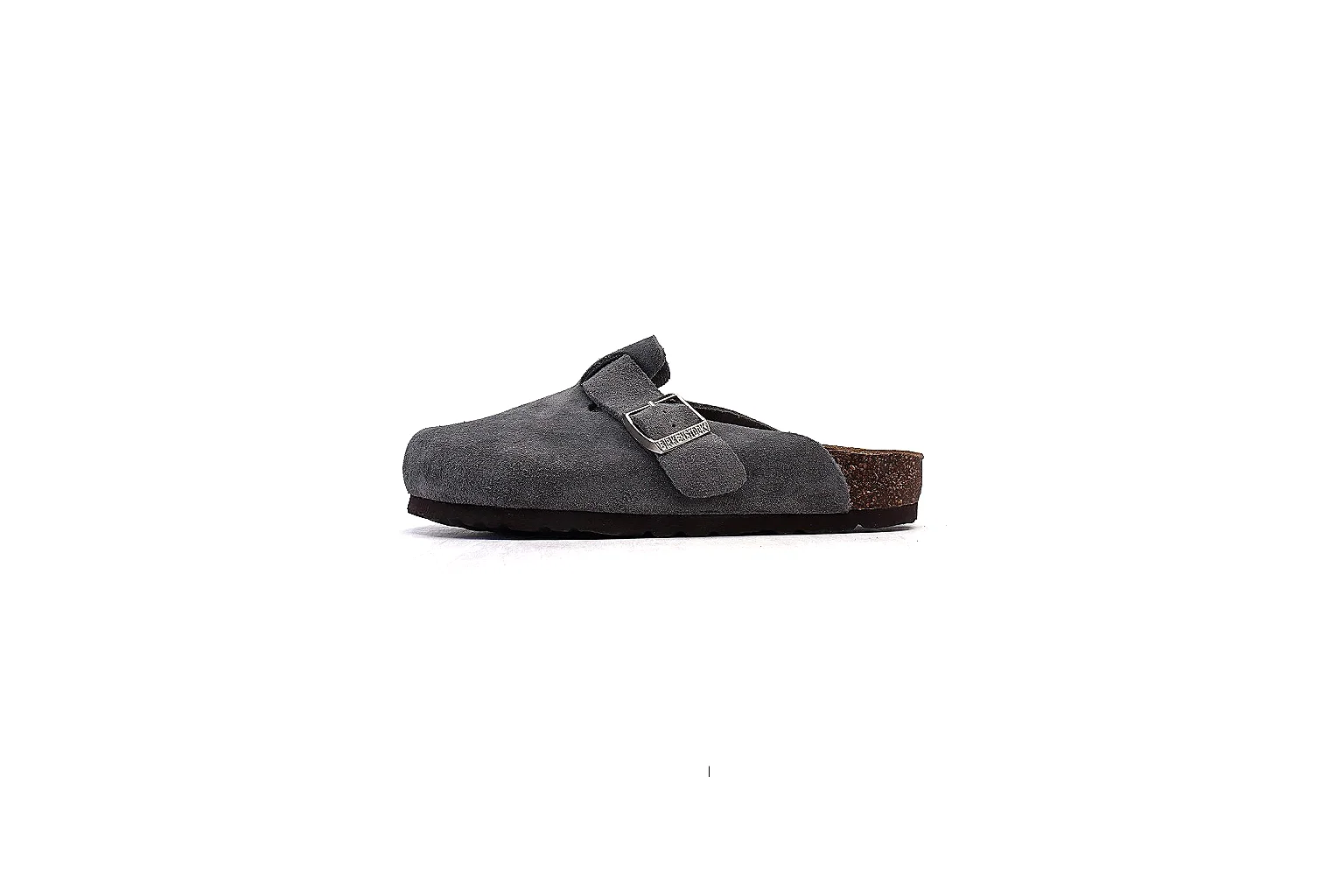 kakoqclab.com Birkenstock Grey Suede Clog 0903 Grey mule product image