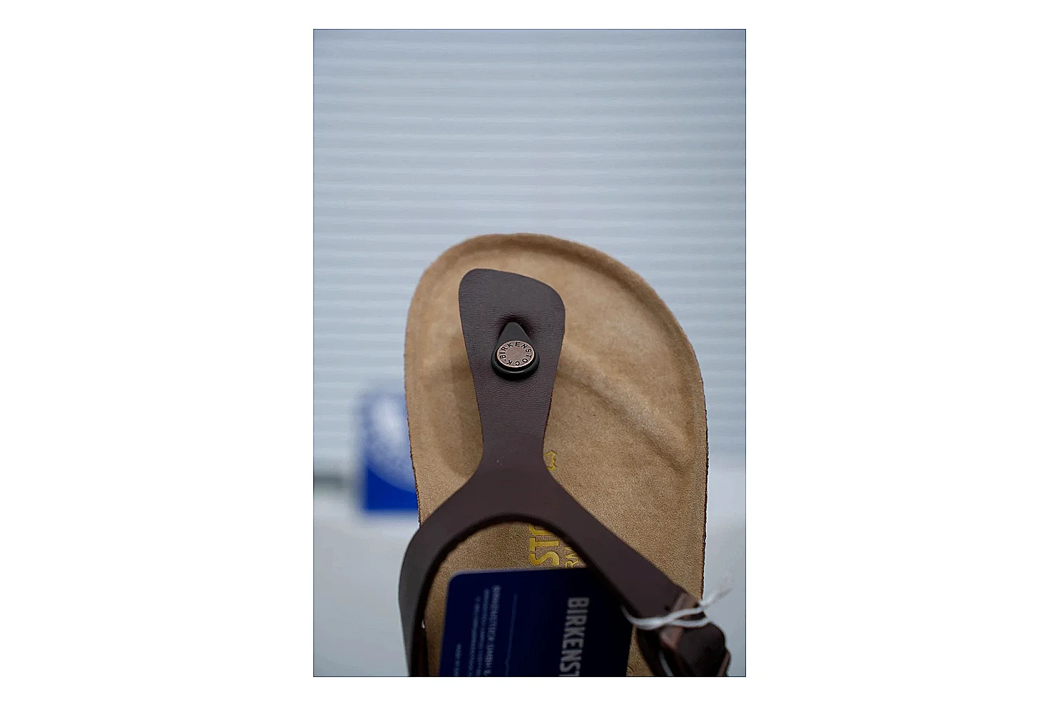 Birkenstock Boston Mocha Cork Clog QC photo showing closed toe, suede-look upper, side buckle and contoured footbed for relaxed year-round styling thumbnail 4